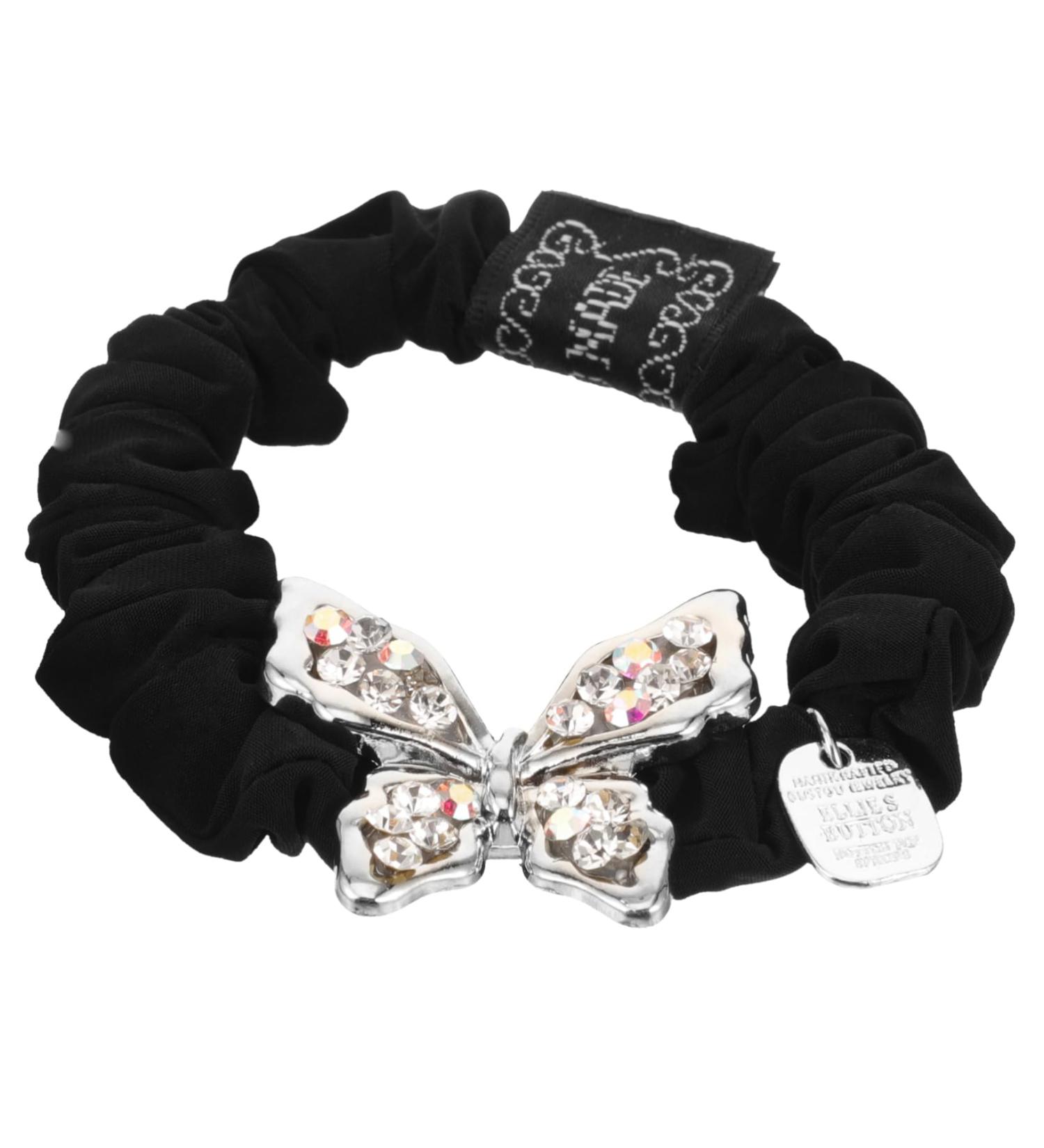 Elastic Hair Ties Hair Bands Hair Elastics for Women's Hair Pony Tail Holders Hair Ties Thick Ponytail Holders Hair Accessories for Women Hair Scrunchies Cuff Rubber Band Metal - Buy Online on GoSupps.com