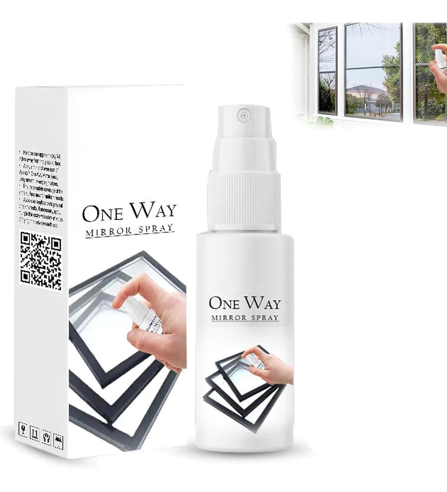 Visiolex One Way Mirror Spray Visiolex Nano Coat One Way Mirror Spray One Way Mirror Spray for Windows Monitoring Rooms and Car Rearview Mirrors (1Pcs) - Buy Online on GoSupps.com