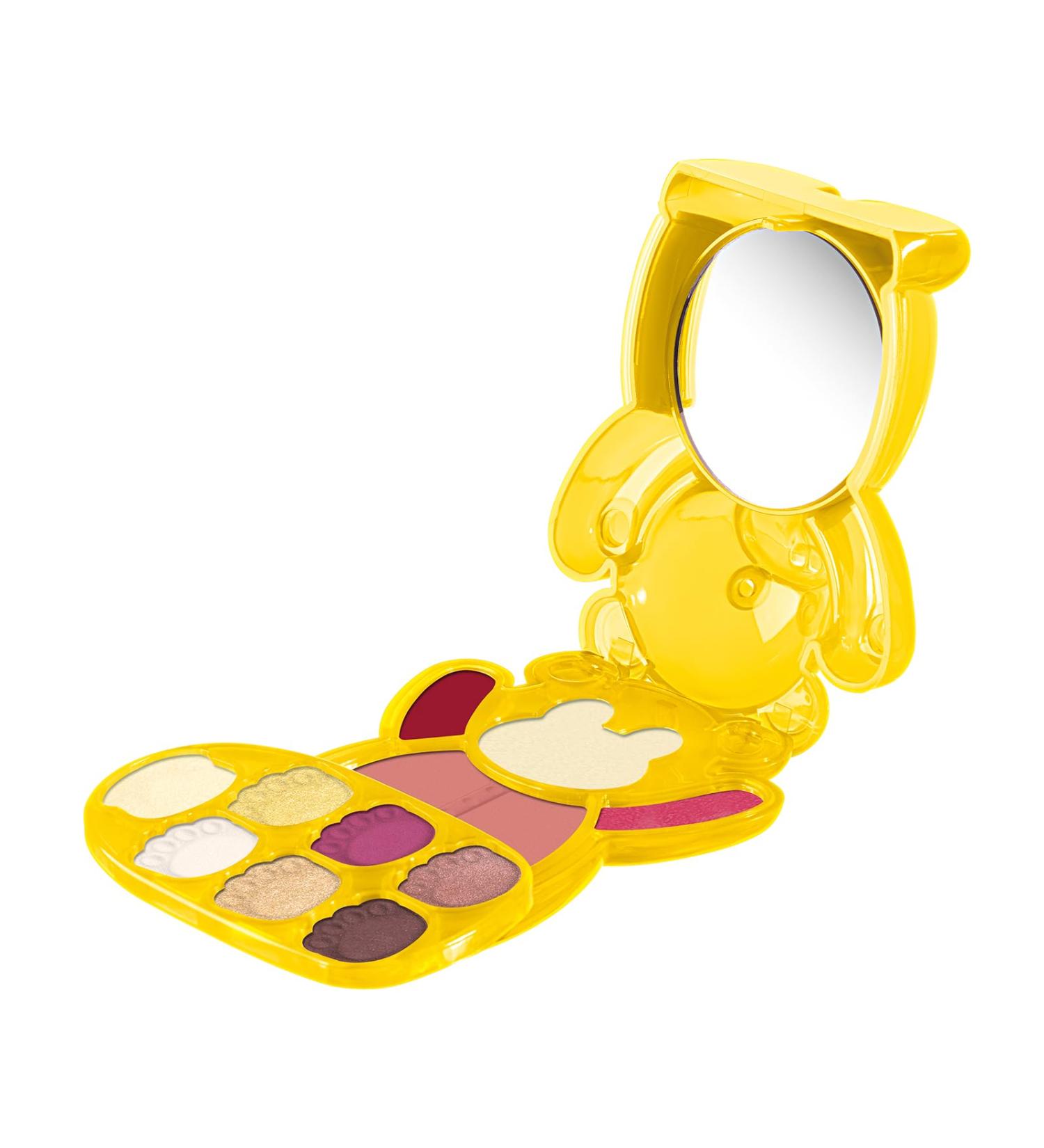 Pupa Milano Happy Bear Makeup Kit 005 Yellow | Best Makeup Gift Set - Blush Eyeshadow Highlighter & Lip Gloss - Buy Online on GoSupps.com
