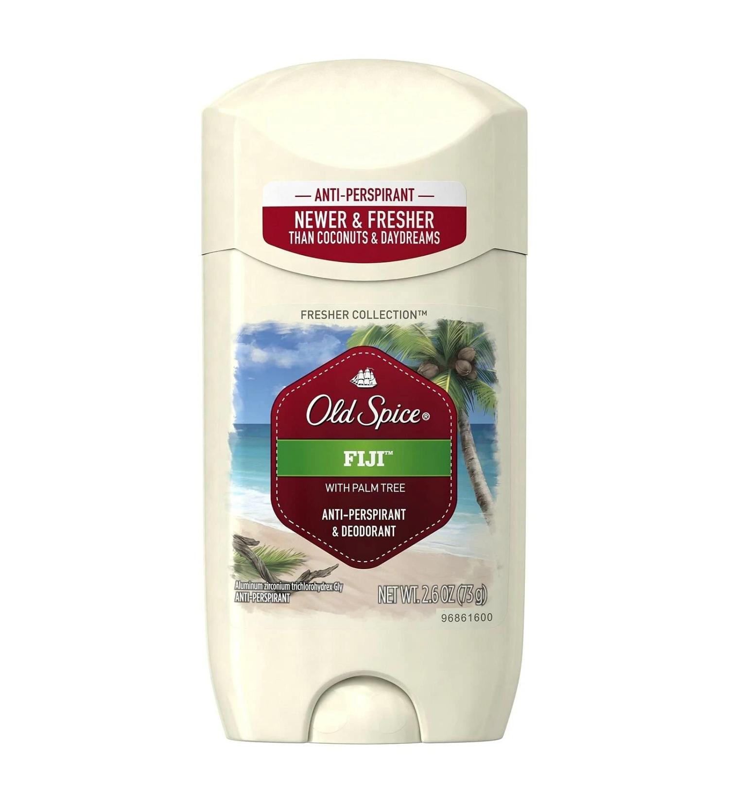 Fiji With Palm Tree Antiperspirant & Deodorant pack of 3