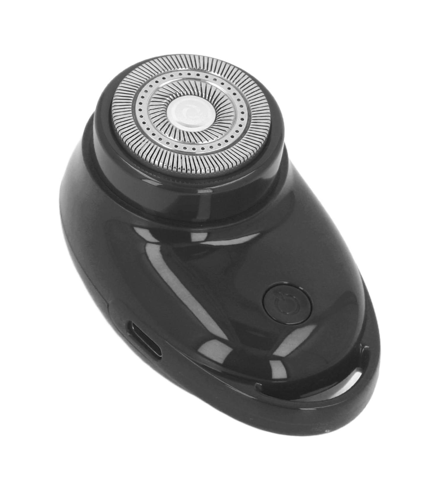 Travel Beard Trimmer - Compact 3W Outdoor Men's Plastic Beard Trimmer (Black) for Grooming on the Go - Buy Online on GoSupps.com