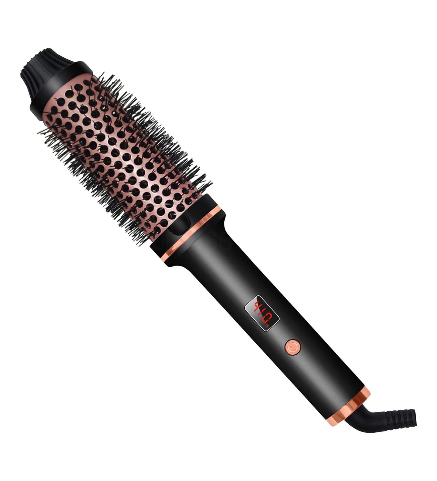Hair Straightening Comb - Hair Styling Brush Adjustable Heat for Quick Styling | Sleek Straightener and Curler for Effortless Hair Transformation Travel-Friendly Tool for Female Women Girls - Buy Online on GoSupps.com