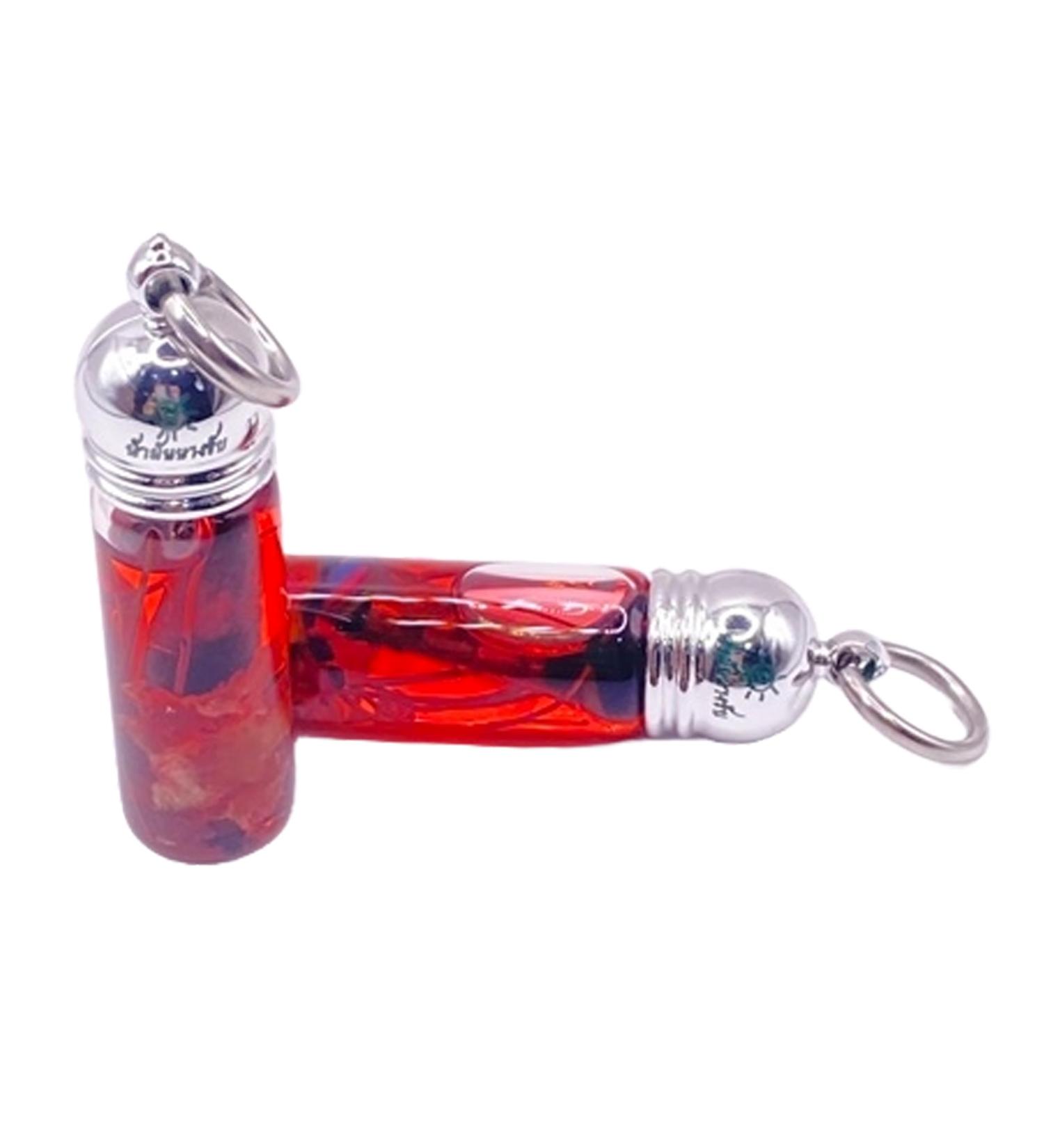 Namman Nang Rab Charm Oil Traditional Mon Montra Blend by Kruba Khamfan Wat Kor Chok (2025 Edition) Thai Cultural Talisman & Ritual Oil Collectible - Buy Online on GoSupps.com