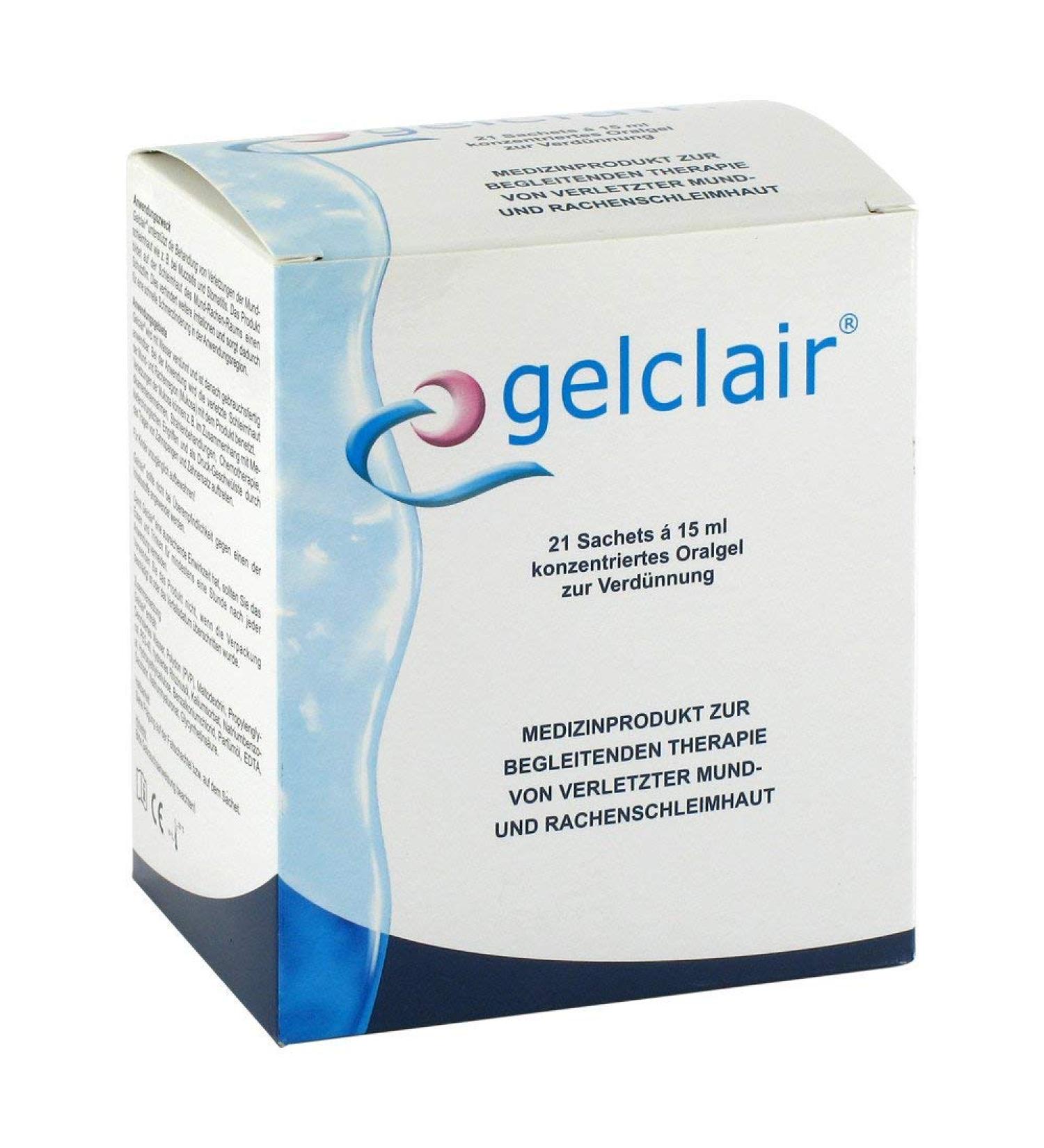 GELCLAIR Gel Sachet 21 x 15 ml