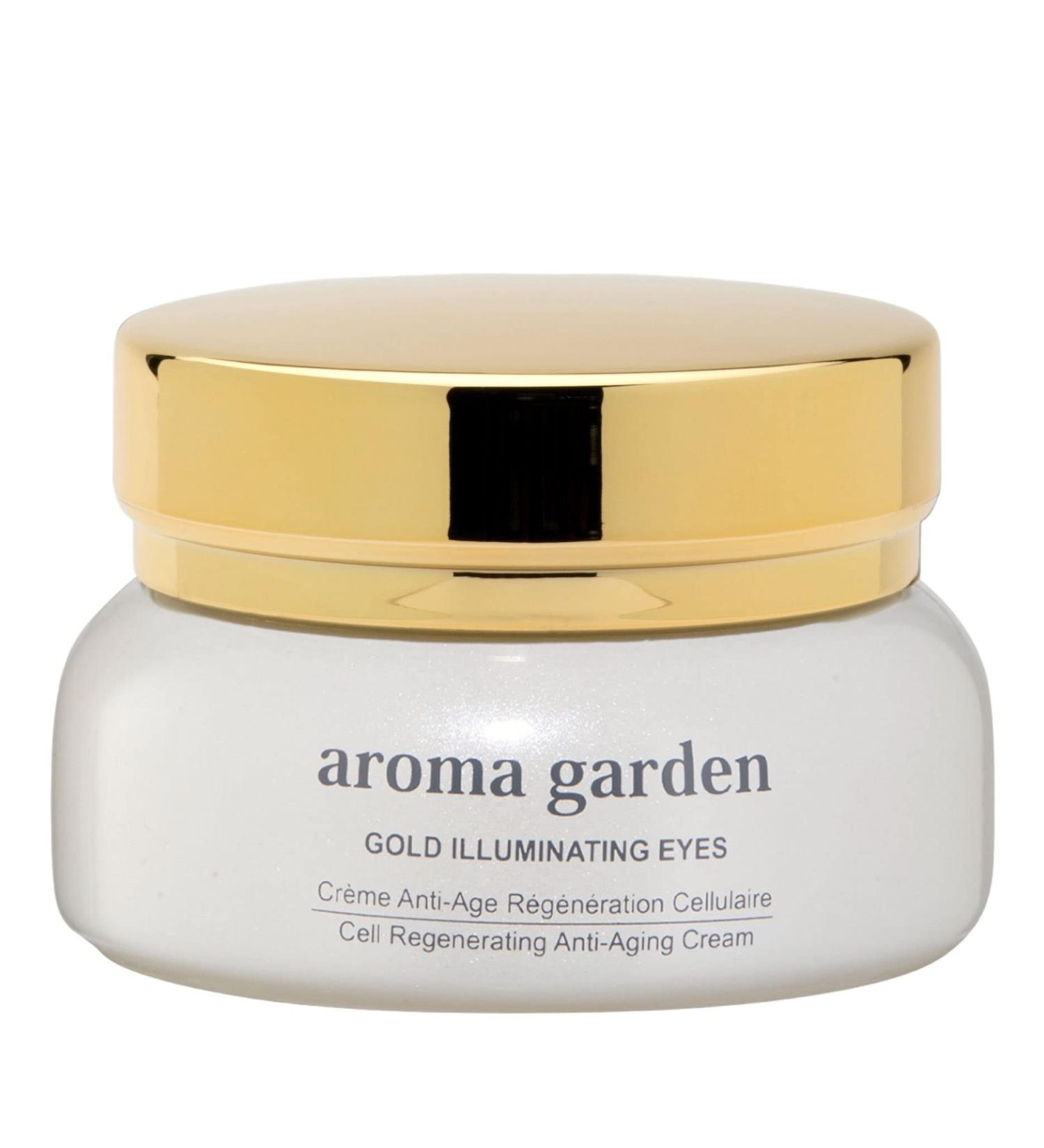 24K Gold Anti-Aging Eye Cream - Instant Lift with Vitamin C & Hyaluronic Acid - Reduces Dark Circles - Bio & Vegan - 30ml for All Skin Types - Buy Online on GoSupps.com