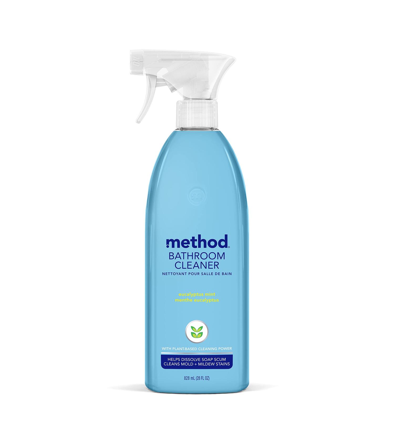 Method Bathroom Cleaner - Eucalyptus Mint 28 Fl Oz | Remove Mold & Mildew Stains - Buy Online on GoSupps.com