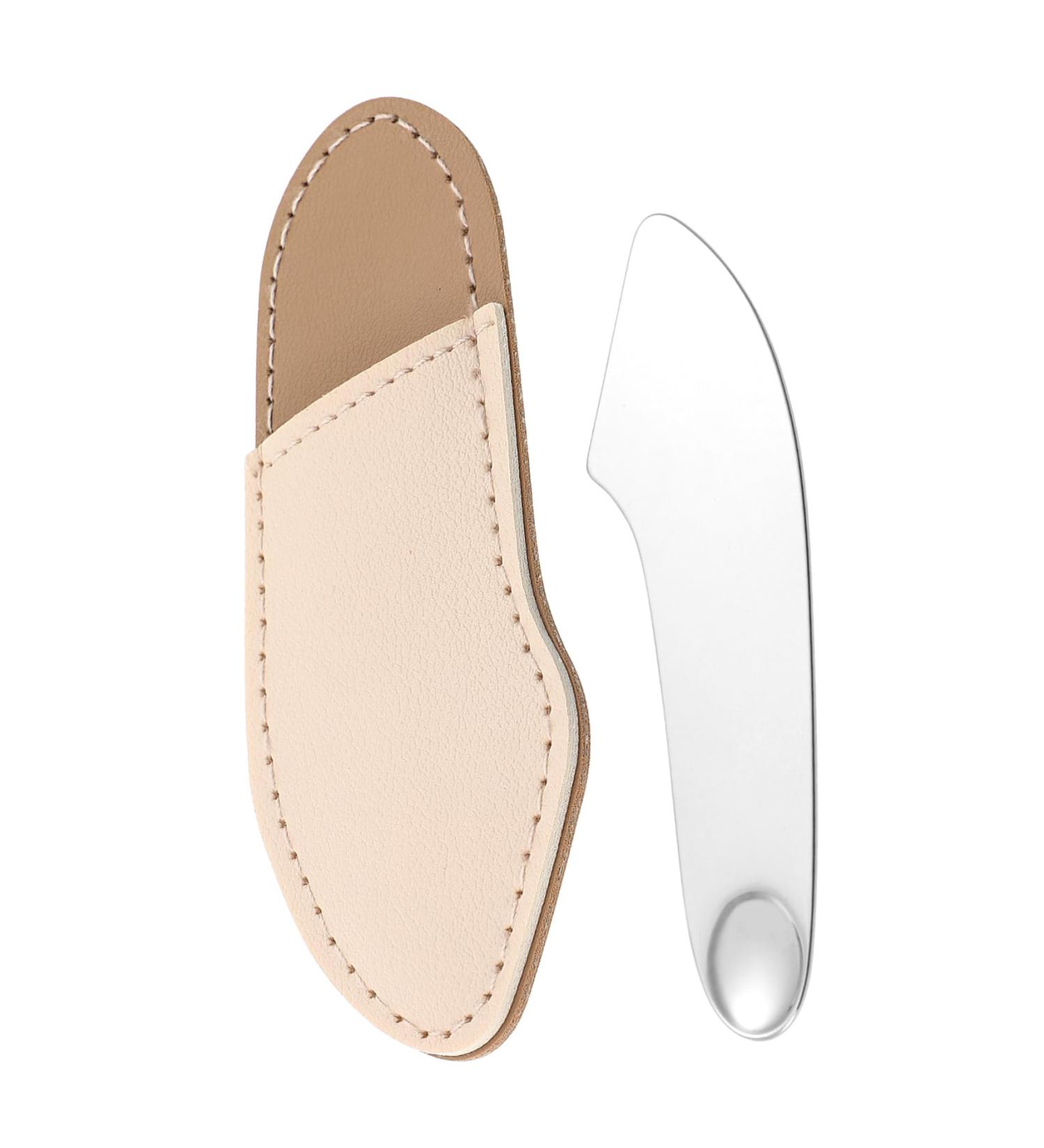 HAPINARY Makeup Mixing Palette Cosmetic Makeup Spatula Makeup Plate Spatula Cosmetic Mixer Stainless Steel - Buy Online on GoSupps.com