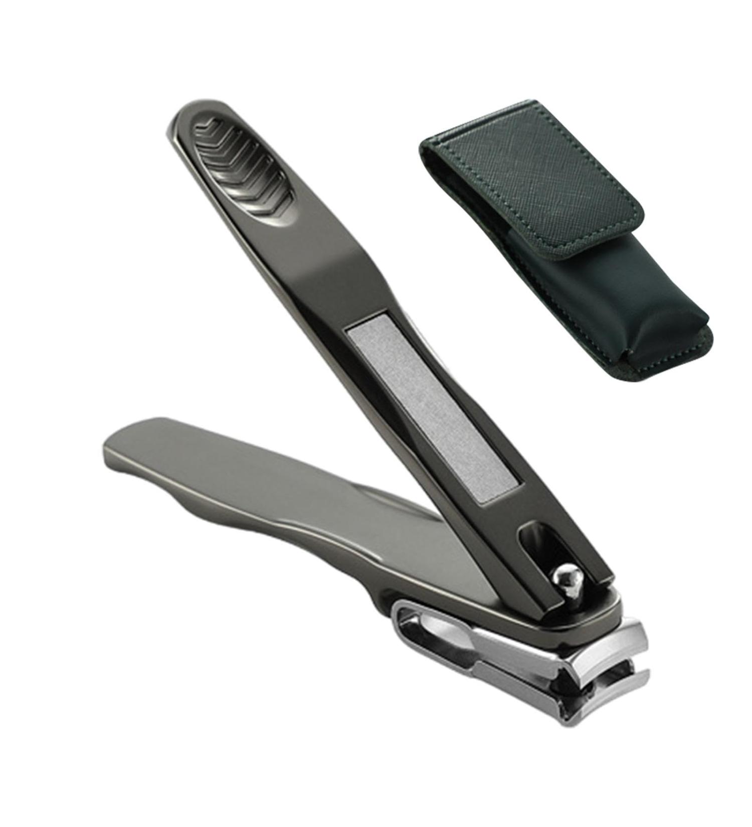 Nail Cutter | Fingernail Clipper | Stainless Steel Toenail Clipper Cutters with Nail File Toe Nail Clippers for Men & Women Pedicure Tools Nail Care for Trimming & Grooming - Buy Online on GoSupps.com