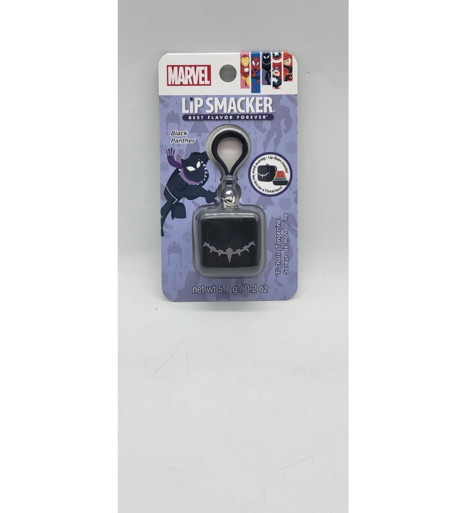 Marvel Lip Smacker Cube Flavored Lip Balm Black Panther Tangerine For Kids