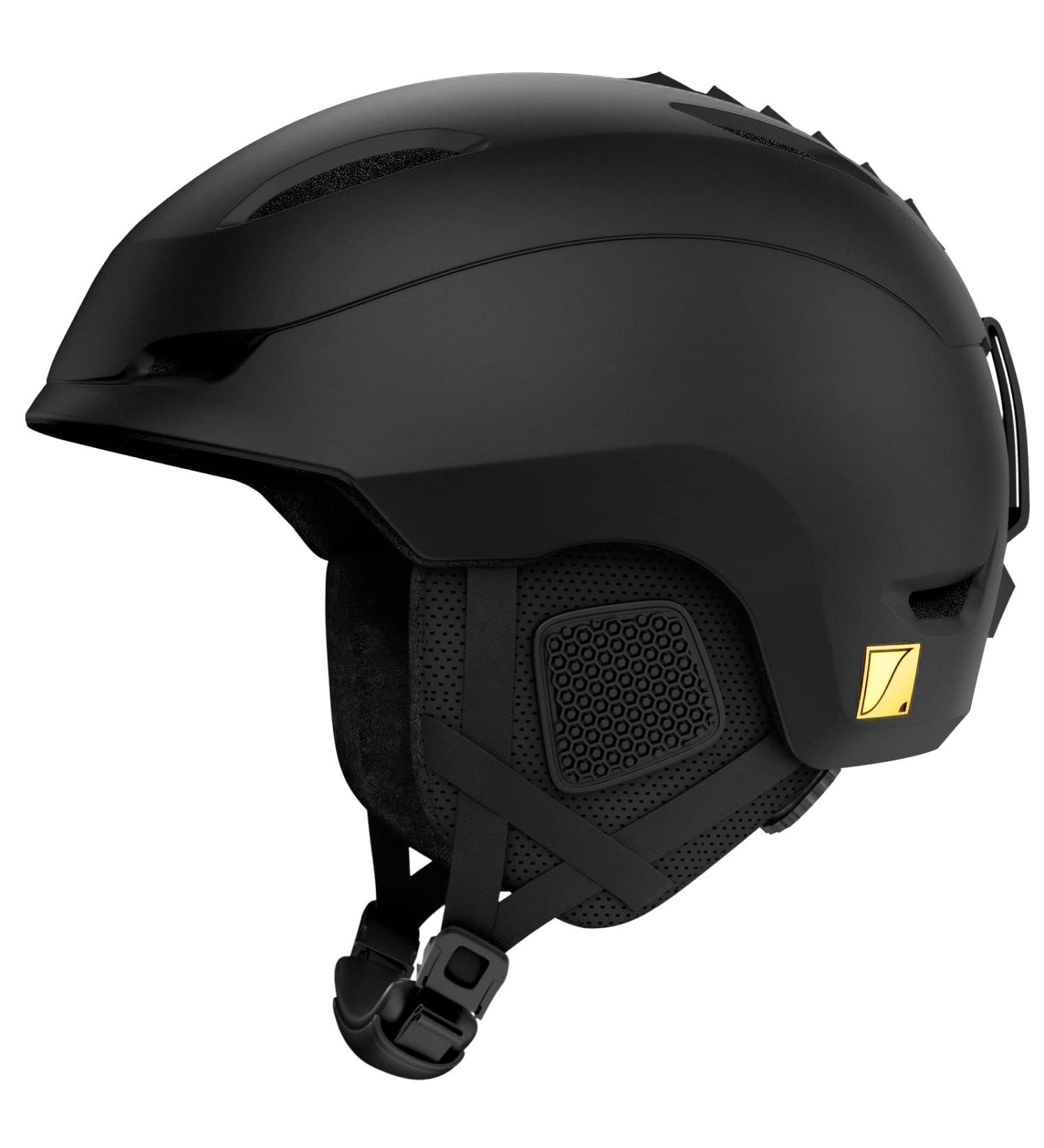 BIO Snowboard Helmet for Adults | 9 Adjustable Vents | ABS Shell - EPS Foam | Black - Large - Buy Online on GoSupps.com