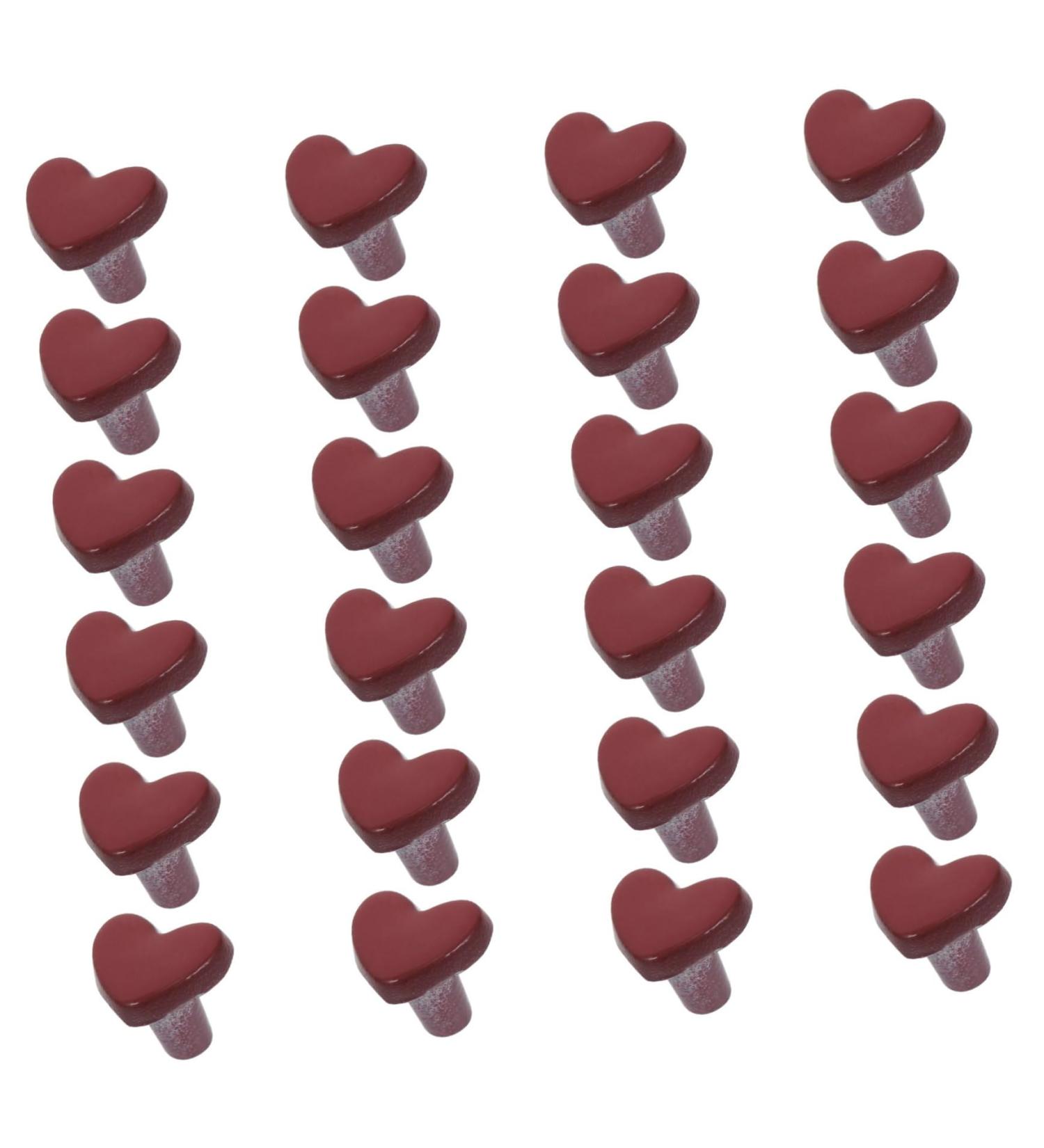 NUOBESTY 100pcs Materials Coat Premium Accessories Alloy Studs Supplies Doll DIY Clothes Small Shoes Rivets 0.50X0.50X0.50CM Red - Buy Online on GoSupps.com