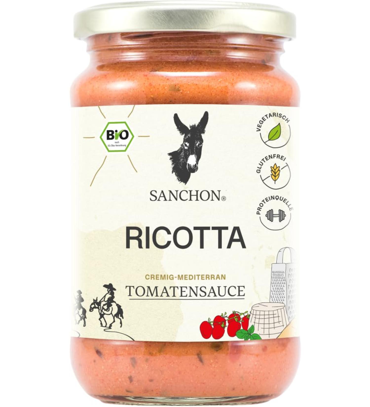 Sanchon Sauce tomate bio Ricotta Sanchon (1 x 330 ml)