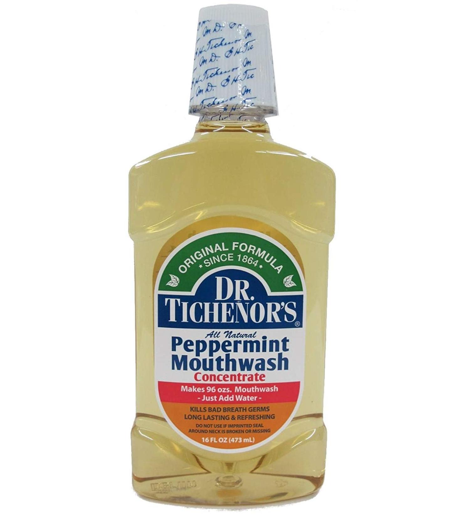 Dr. Tichenor's Peppermint Mouthwash  16 fl oz