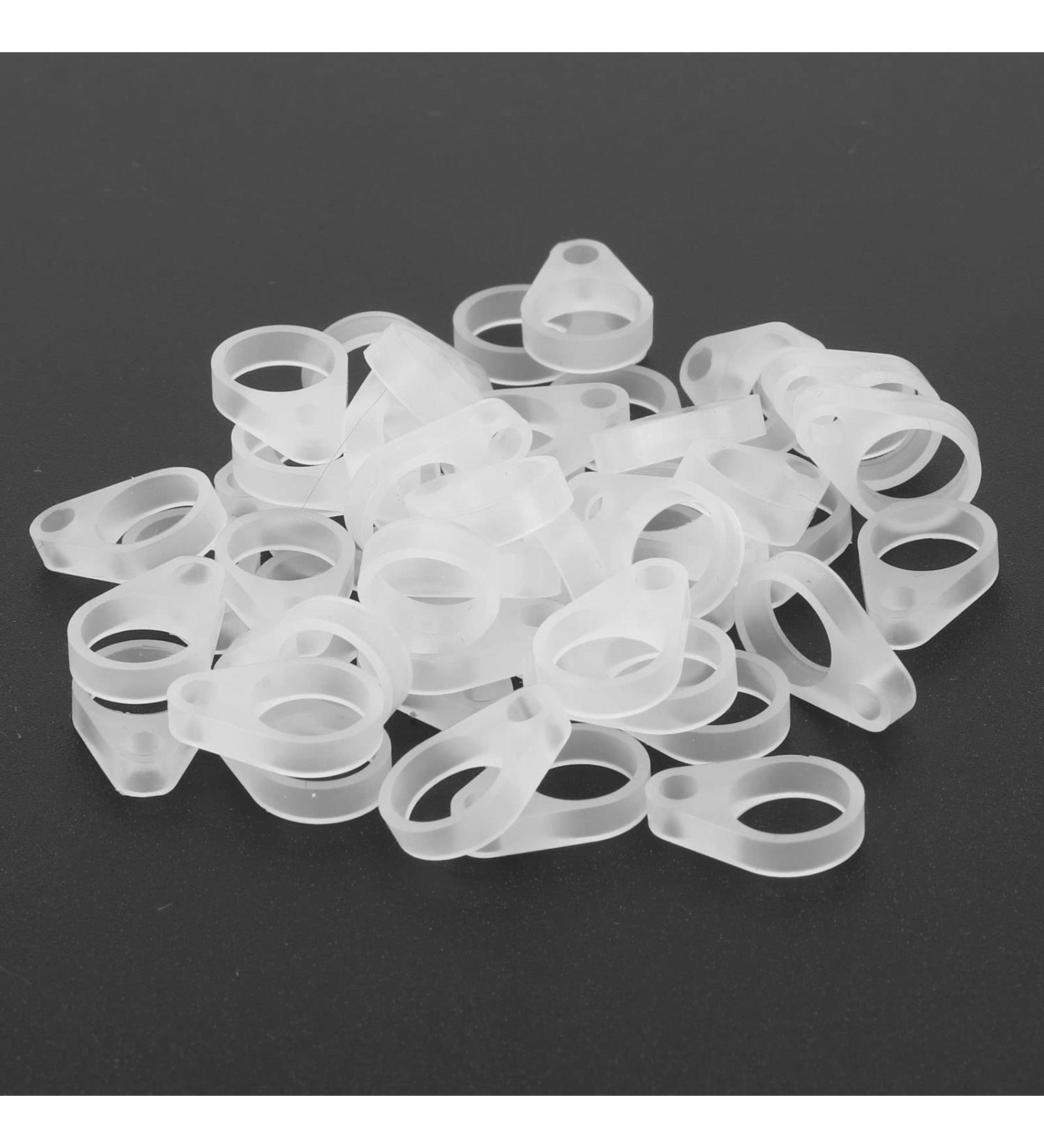 50pcs Hearing Aid Silicone Clips | BTE Hearing Aid Clip Adapter | Hearing Amplifier Accessories (Medium) - Enhance Comfort & Security - Buy Online on GoSupps.com