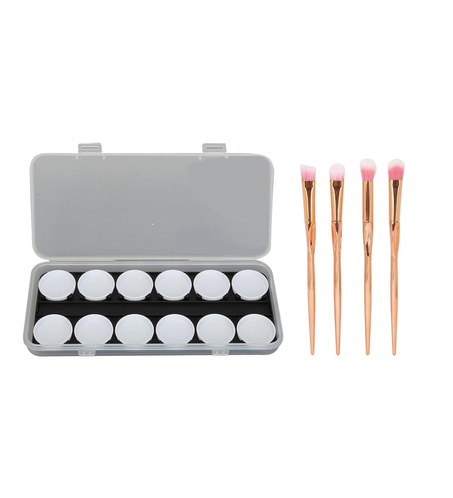 Innovative 24 Grid Nail Art Palette Precise Color Mixing Versatile Tool Portable and Convenient Quality Materials for Manicure and Drawing - Buy Online on GoSupps.com