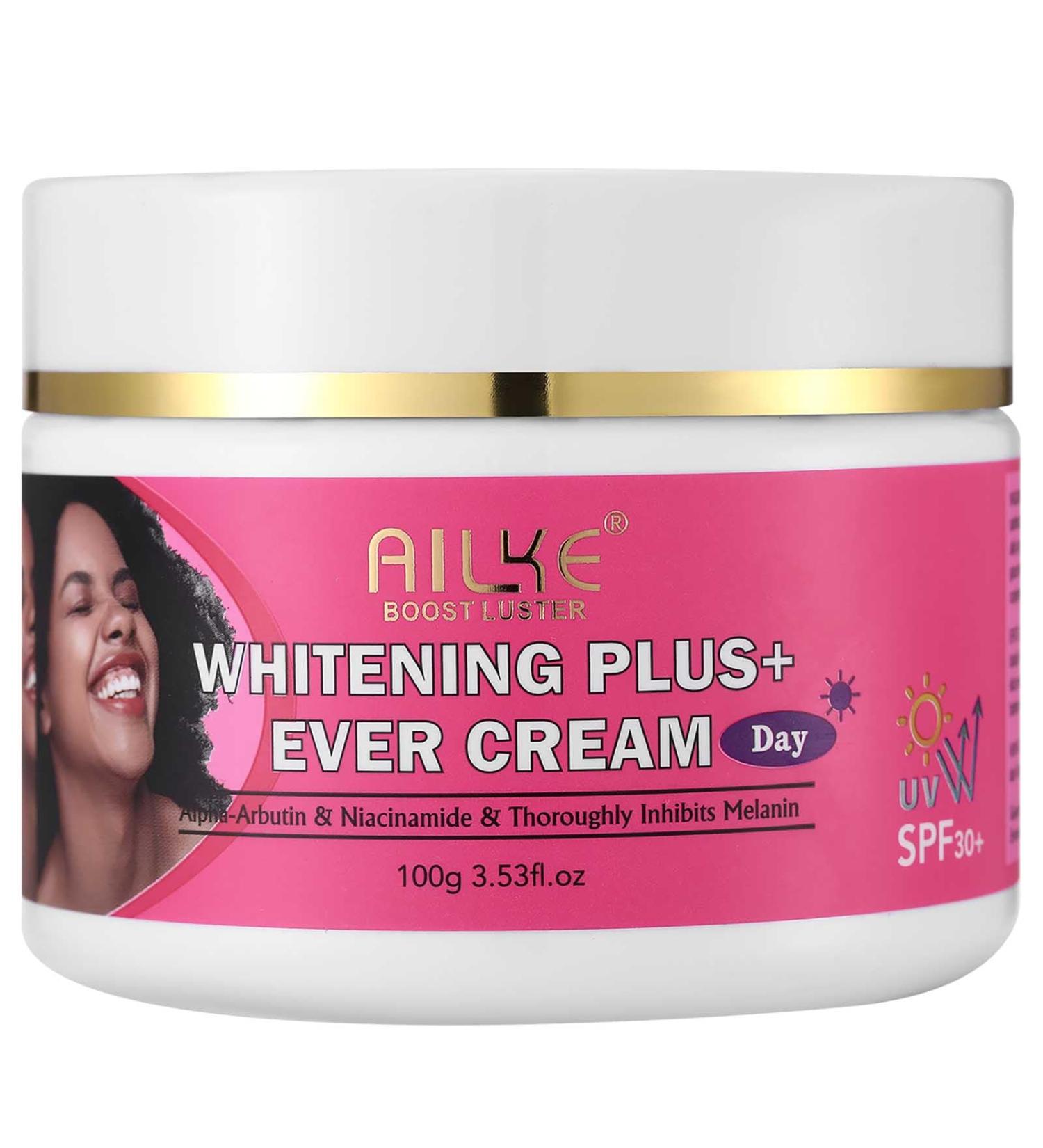 AILKE BOOST LUSTER AILKE Whitening Face Cream Moisturizing Skin More Delicate Remove Melanin Dark Spots With Niacinamide and SPF 30+ Day Cream Refreshing NonGreasy 100 ml Pack of 1 - Buy Online on GoSupps.com