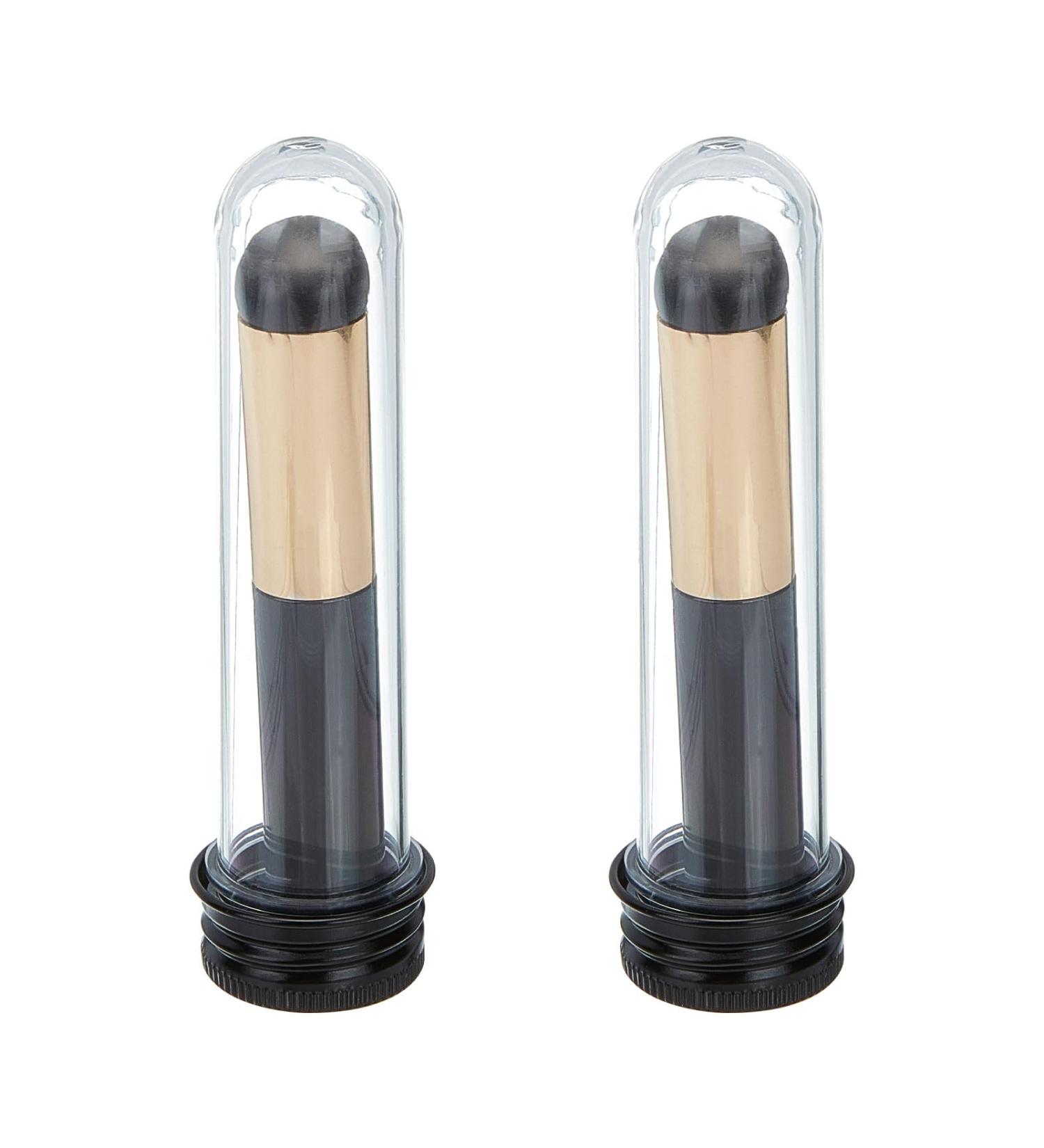 NICENEEDED 2 PCS Silicone Lip Concealer Makeup Brushes Lip Gloss Lipstick Lip Applicator Tools Portable Round Head Silicone Lip Make Up Brush with Tube Protector for Women - Buy Online on GoSupps.com