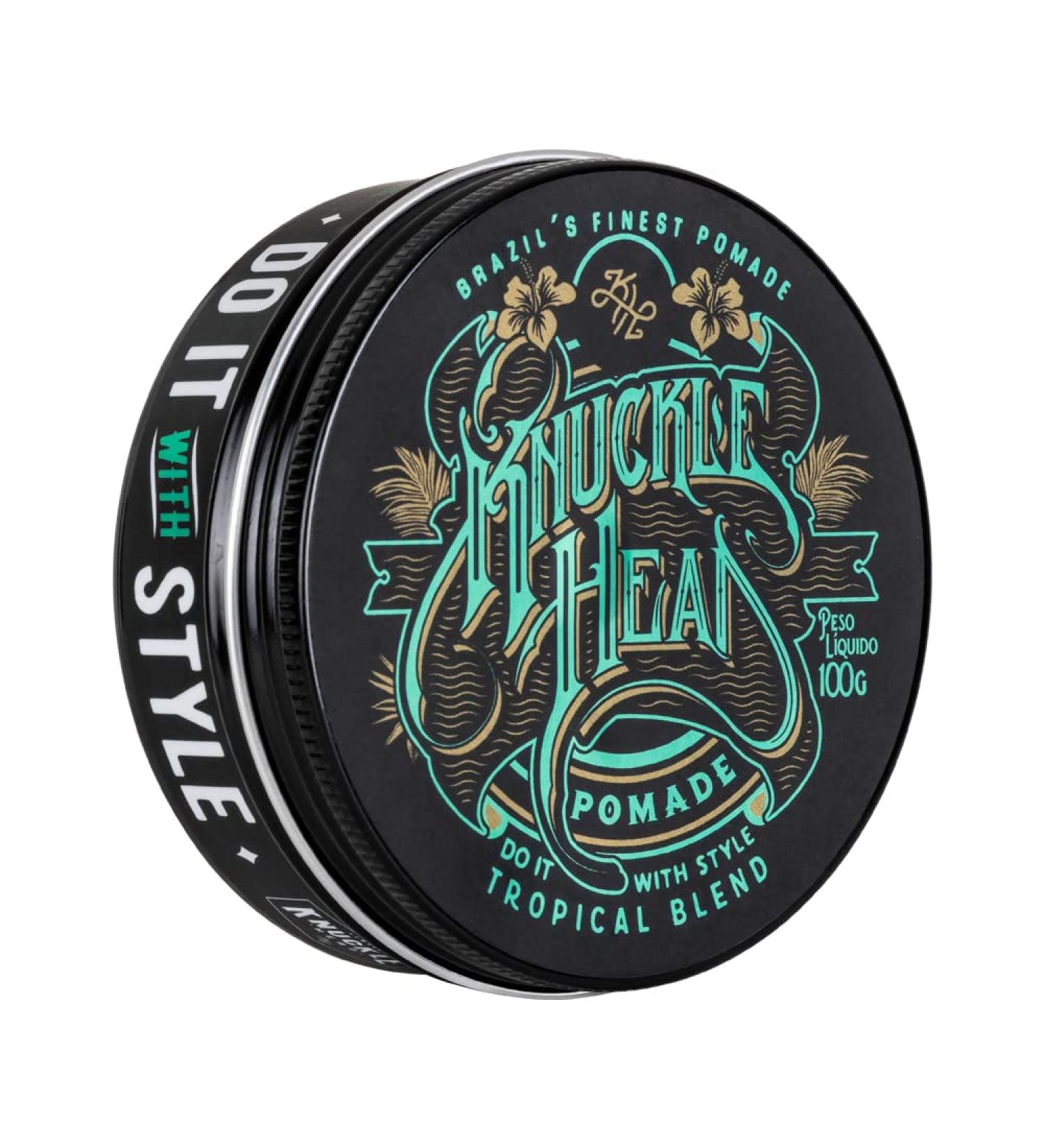 Tropical Pomade for Men - Medium Hold Water-Based Hair Styling | Refreshing Tropical Scent | All-Day Shine & Nourishment - Buy Online on GoSupps.com