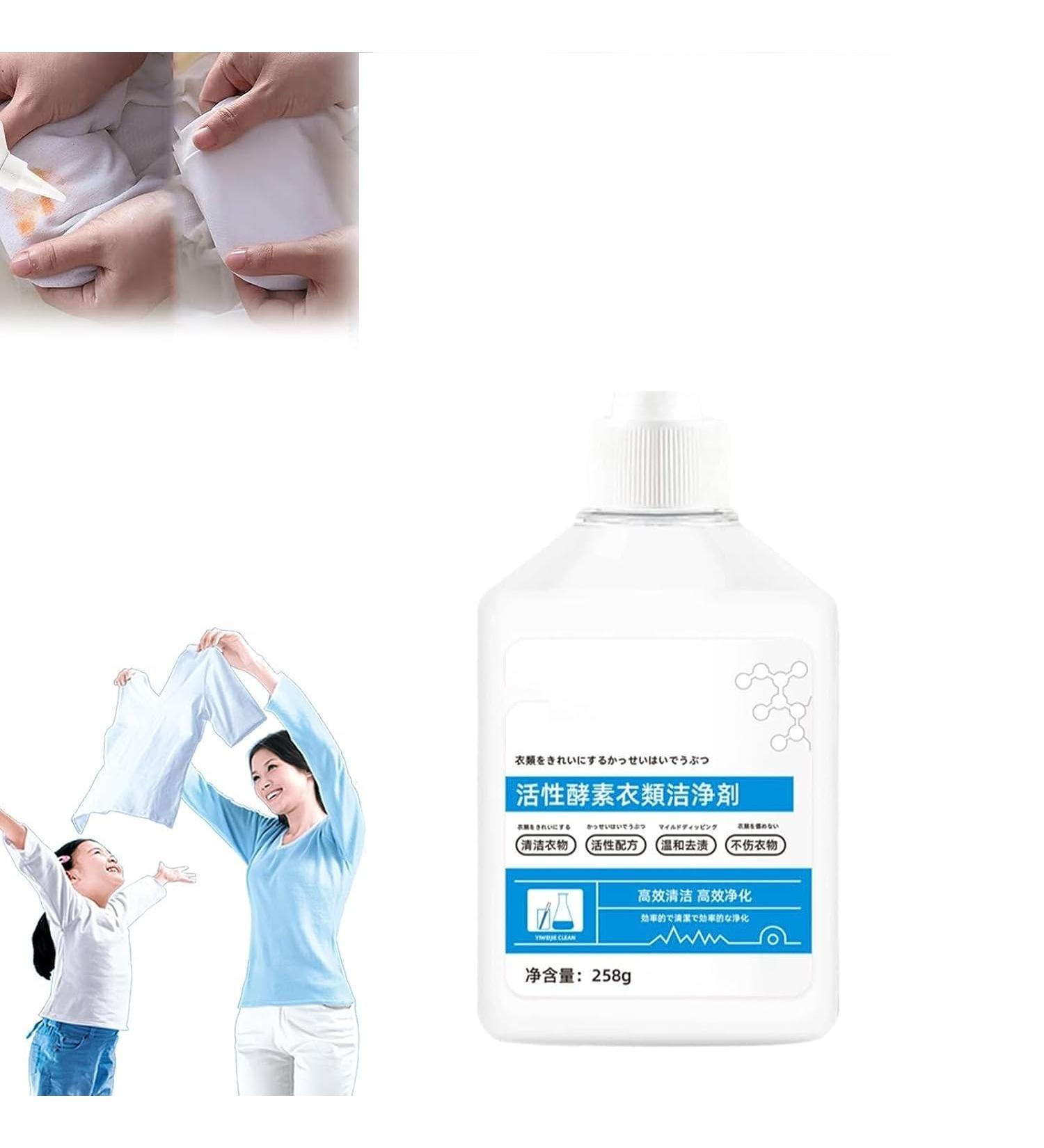 Active Enzymes for Clothes Cleaning Clothes Oil Stain Remover for Stubborn StainsGarment Stubborn Stain Cleaner Remover (Color : 1pcs) - Buy Online on GoSupps.com