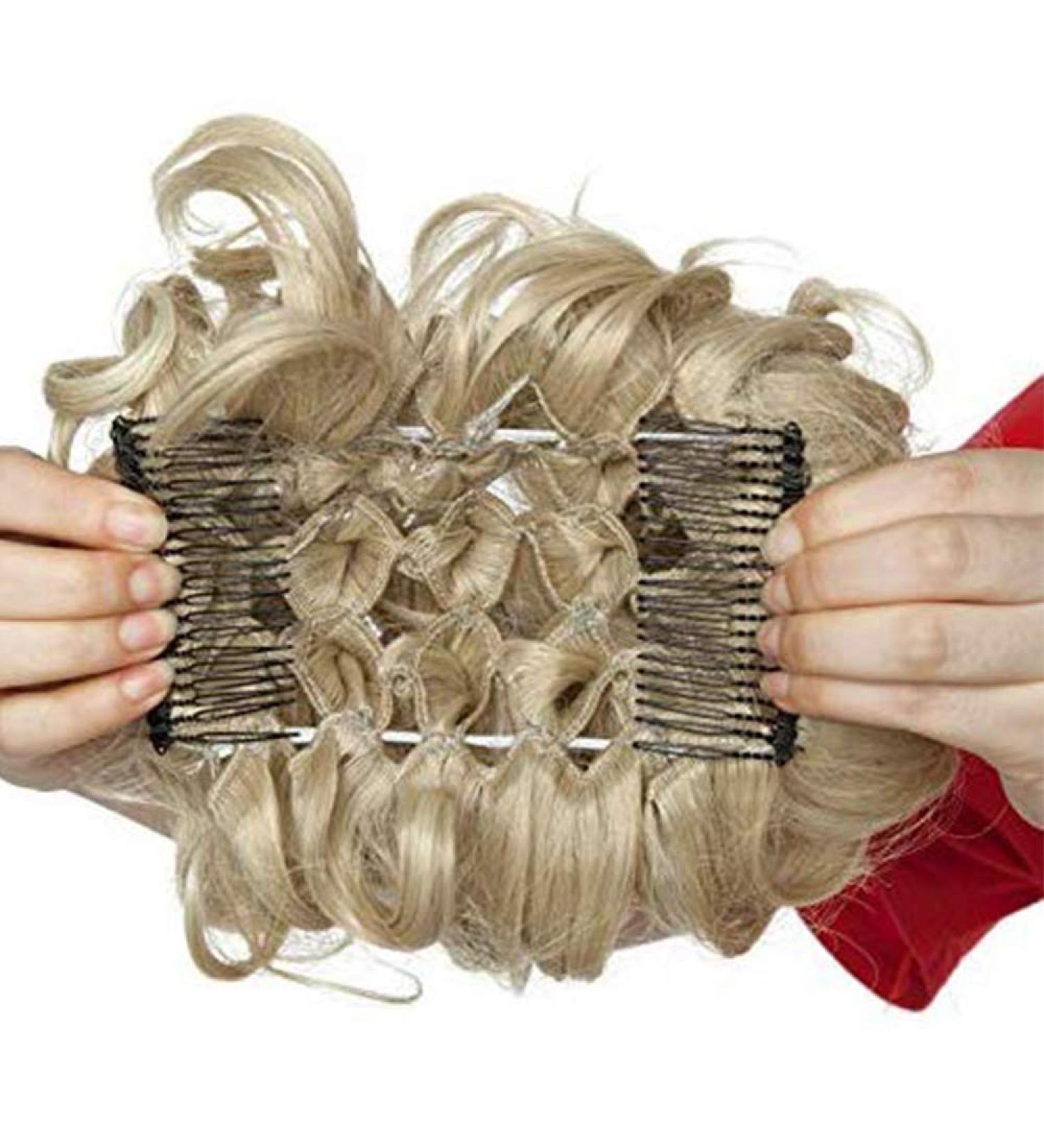 Buy SEGO Comb Hair Extensions - Versatile Hairpiece Bun & Tie for Effortless Style | International Shipping Available - Buy Online on GoSupps.com
