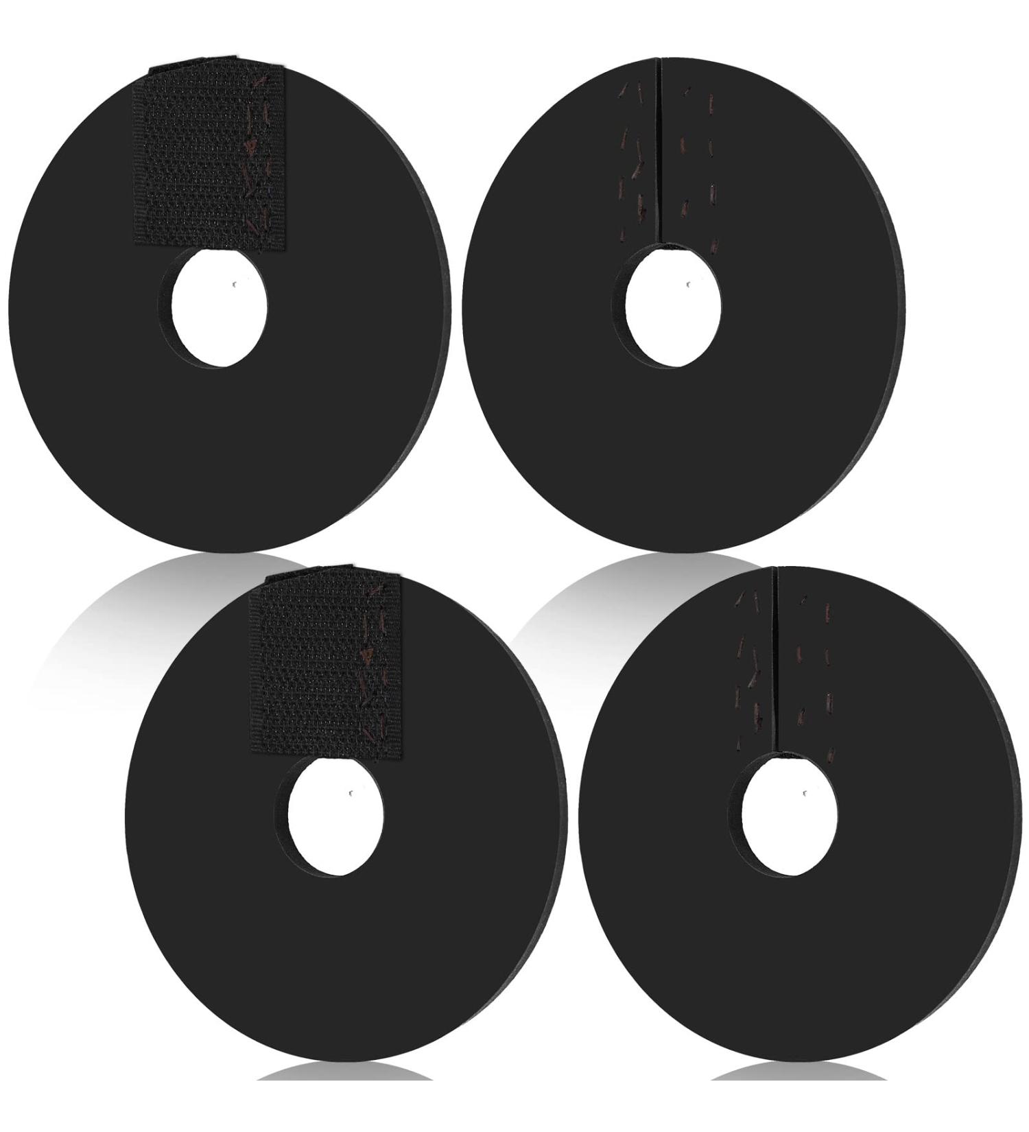 Sumind 4 Pcs Rubber Bit Guards for Horses - Protect Mouth and Lips from Chafing and Pinching - Soft, Flexible, Black Horse Bit Cheek Guards - Buy Online on GoSupps.com