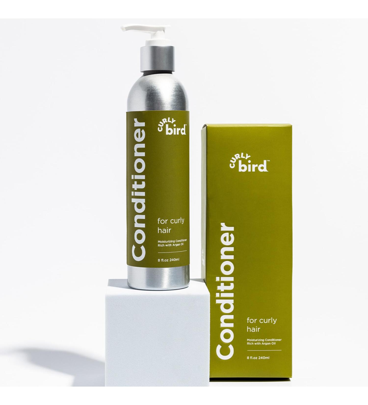 Deep Curl Conditioner for Adults & Kids | Natural Organic Argan Oil | Fragrance Free | Leave-in or Wash Out | 8 Fl Oz - Buy Online on GoSupps.com