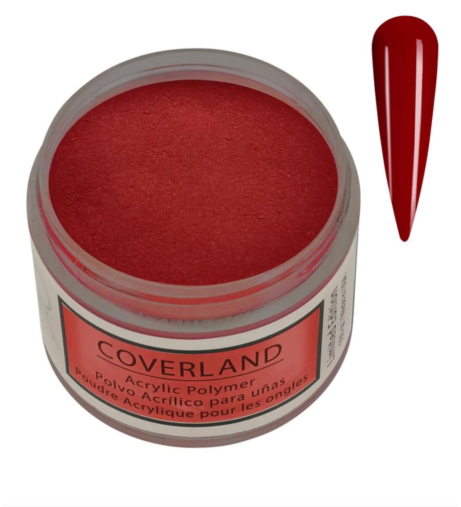 Tones Coverland Acrylic Nail Powder "Naughty Or Nice" - Limited Edition Acrylic Powder for Nail Design Sculpting and Masking Nail Bed Imperfections - Professional Acrylic Nail Supplies - (1.5 Oz)