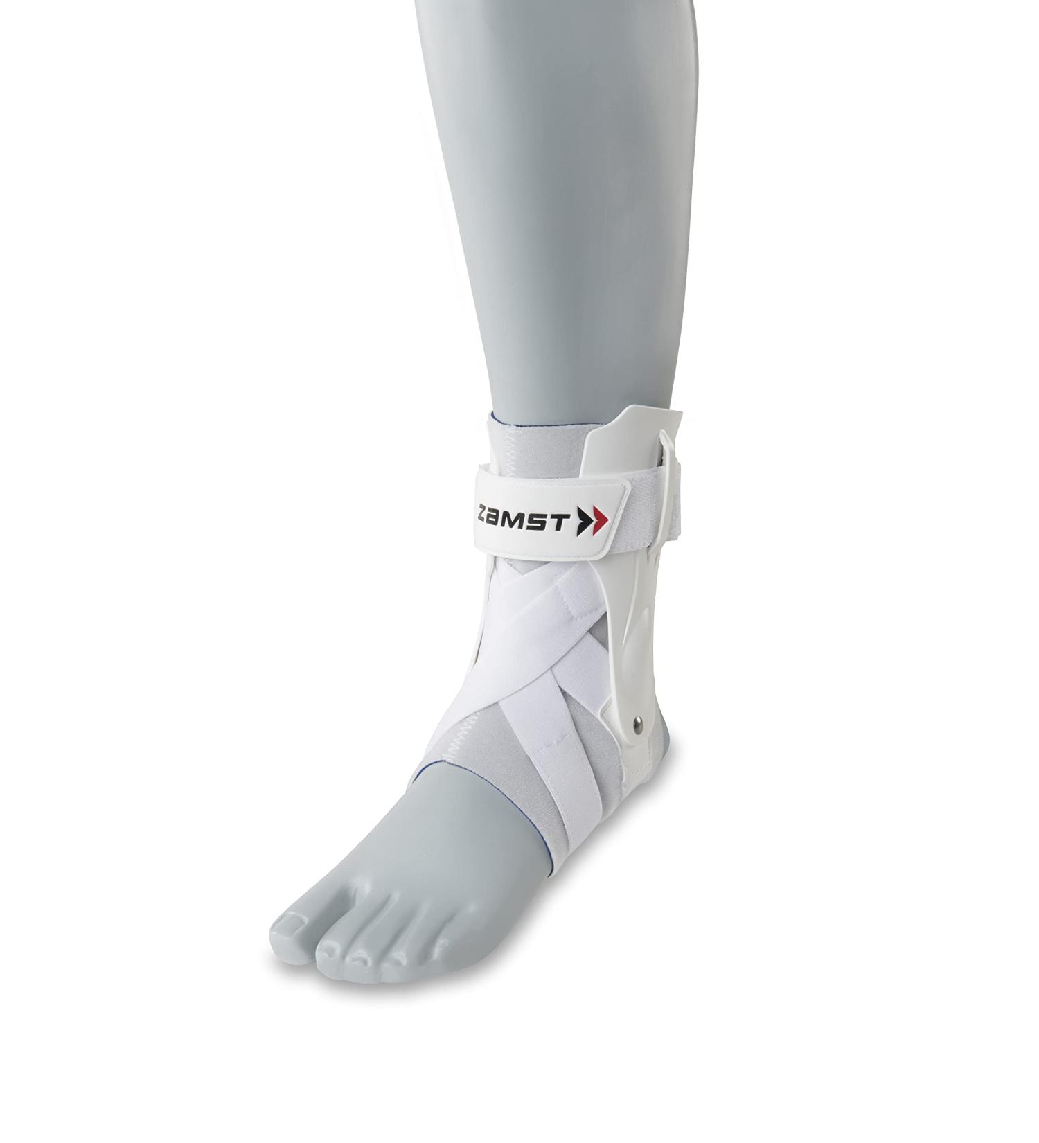 Zamst A2-DX Adjustable Ankle Brace - Prevent Sprains | White - Large | International Shipping Available - Buy Online on GoSupps.com