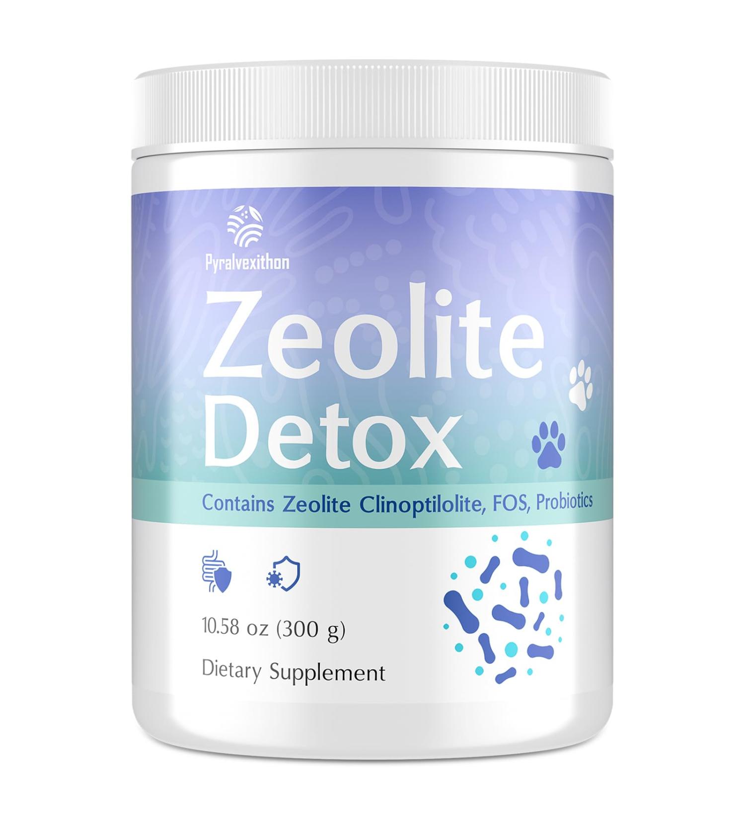 All-in-One Zeolite Detox | Clinoptilolite Zeolite Powder Supplement with Probiotics & Prebiotics | Gut, Energy & Immune | High Absorption, Micronized & Activated Vegan, 100 Servings 10.58 Ounce (Pack of 1) - Buy Online on GoSupps.com