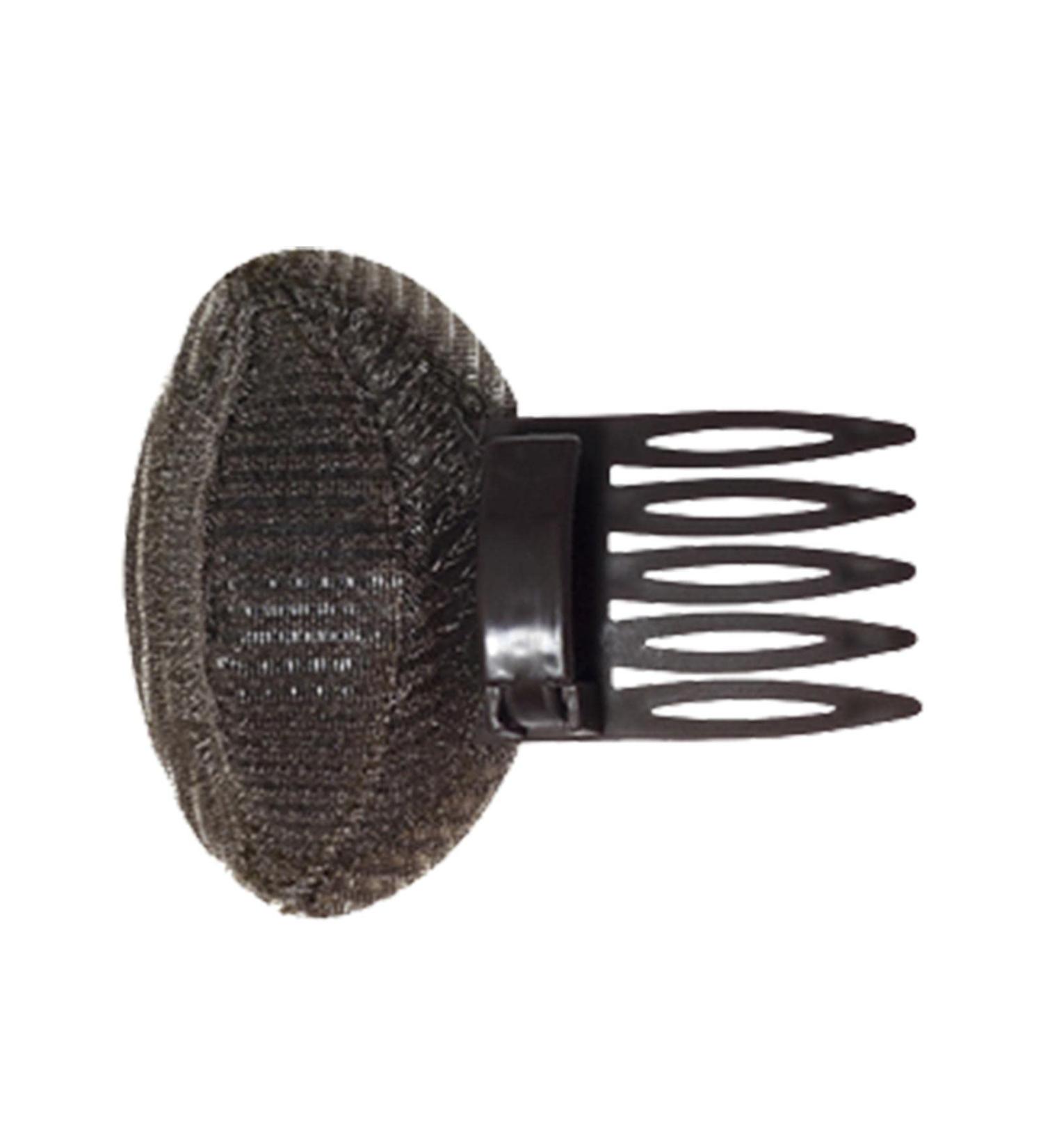 4 Pieces Puff Hair Head Cushion Invisible Hair Clip Hair Bun Bump Up Volume Hair Base Sponge Clip Front Hair Base Princess Styling Hair for Women Girls Coffee - Buy Online on GoSupps.com