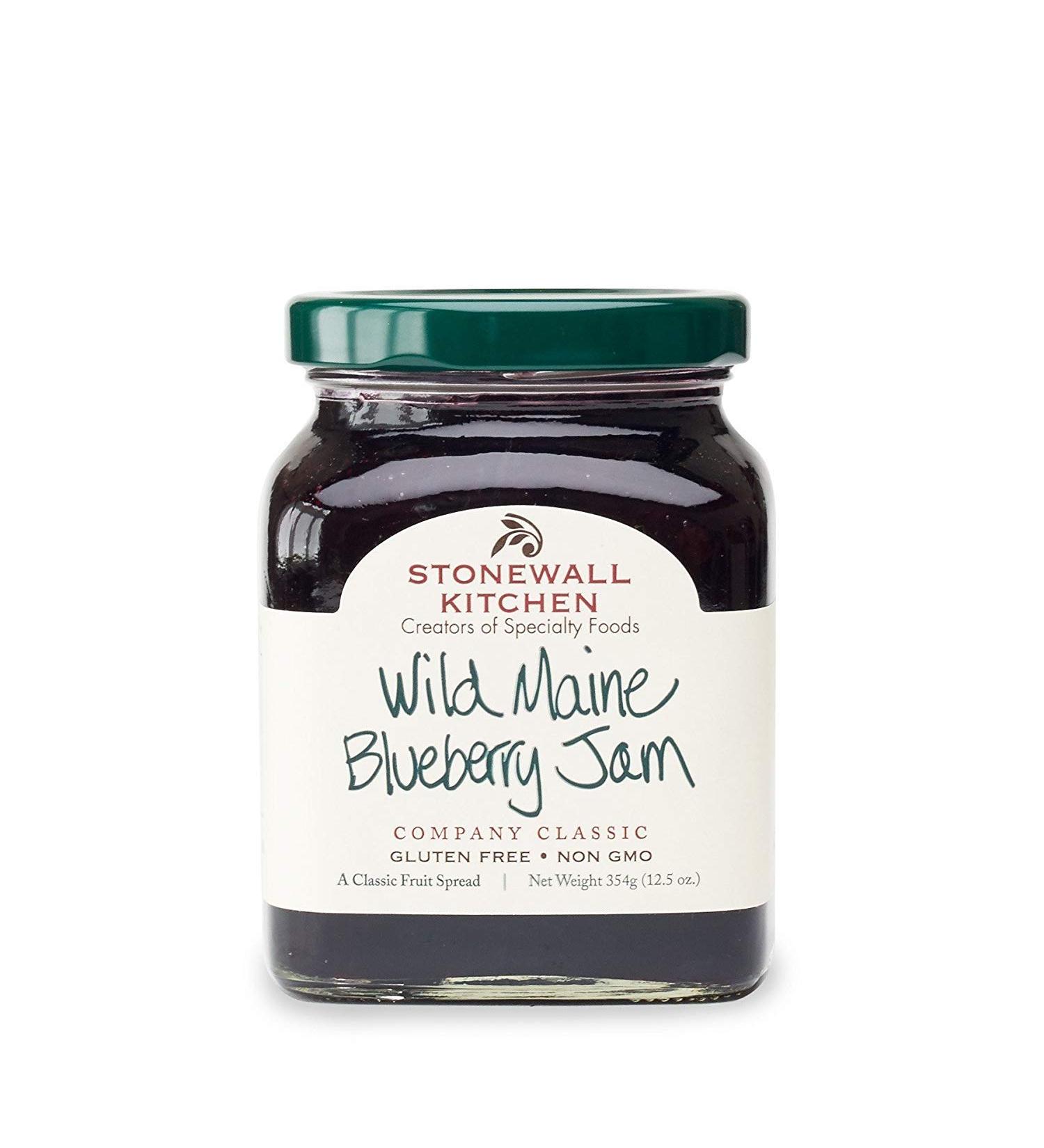 Stonewall Kitchen Wild Maine Blueberry Jam 12.5oz - Authentic Blueberry Preserve (1 Pack) - Buy Online on GoSupps.com