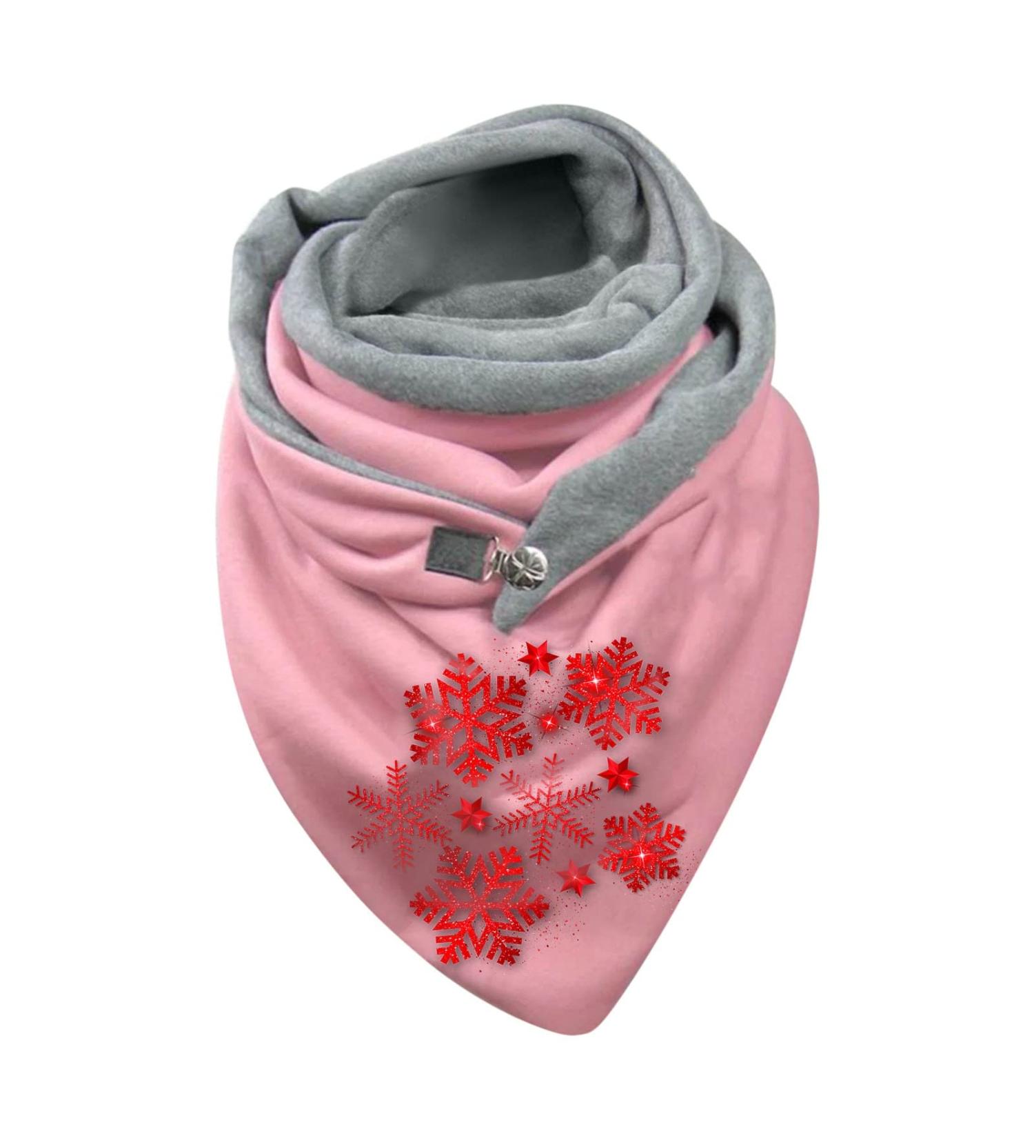 Ladies Elegant Warm Scarf - Autumn Winter Neck Warmer - Triangular Scarves for Cold Weather - Buy Online on GoSupps.com