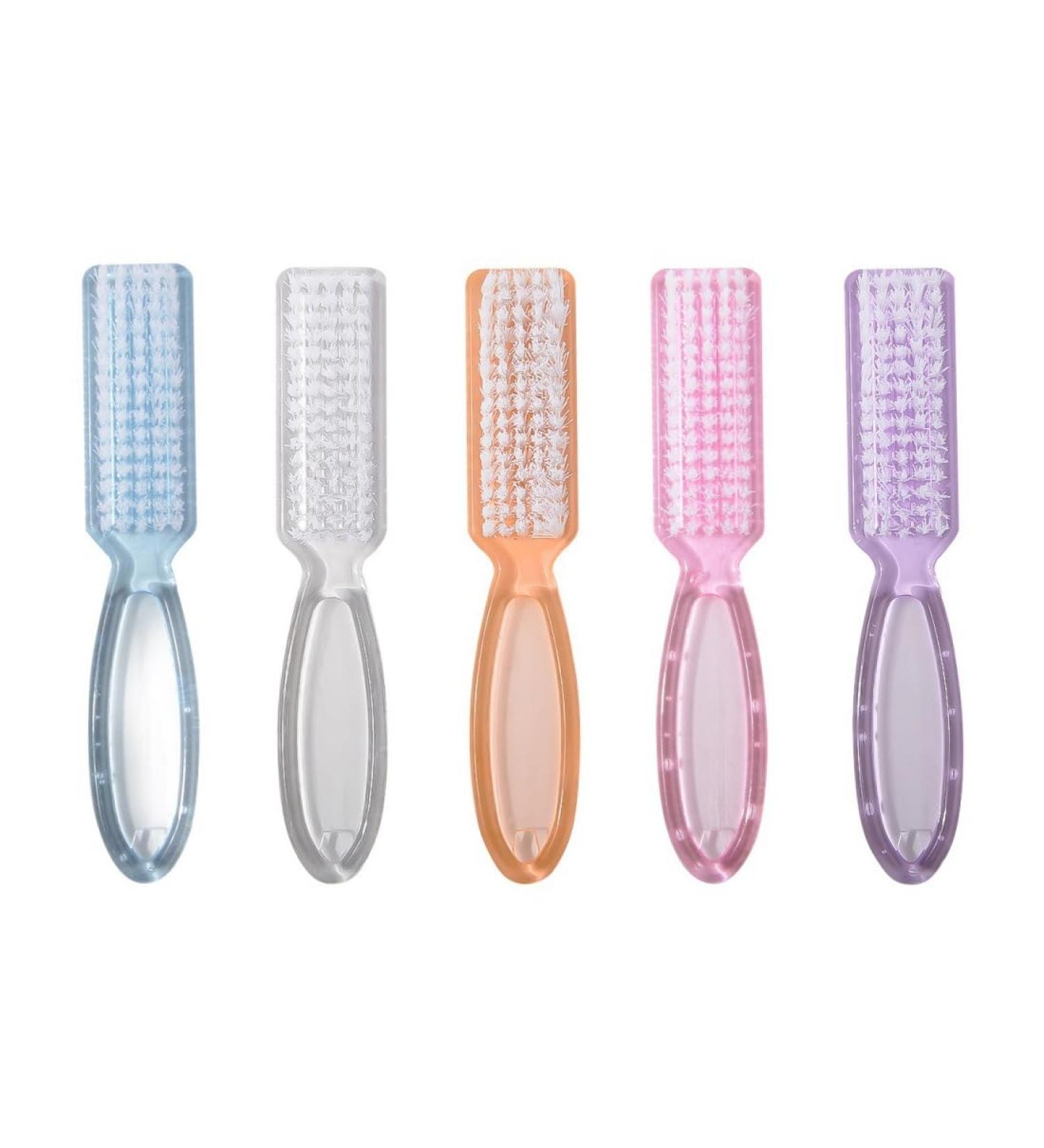5 Pieces Nail Brush Round Head Nail Handle Brush for Cleaning Cleaning Brush Nail Art Brush Hand Cleaning Washing Brush - Buy Online on GoSupps.com