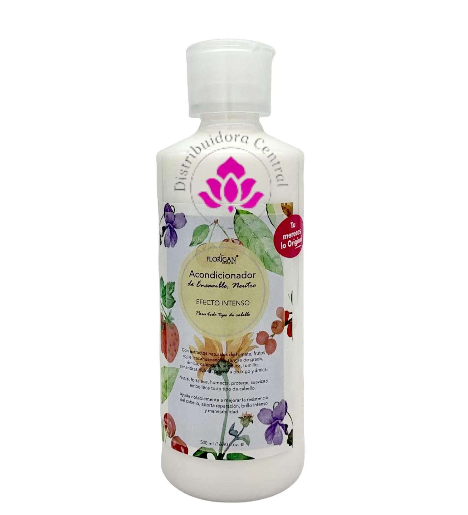 Florigan Conditioner Ensamble Neutro 500ml - Luxurious Hydration for All Hair Types | International Shipping Available - Buy Online on GoSupps.com