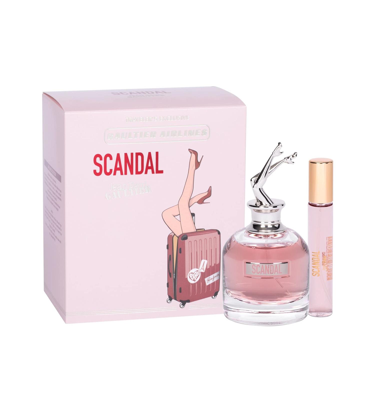 Jean Paul Gaultier Scandal 2-Pieces Travel Set for Women (2.7 Oz Eau De Parfume Spray + 0.68 Oz Eau De Parfume Spray) 1.69 Fl Oz (Pack of 2)