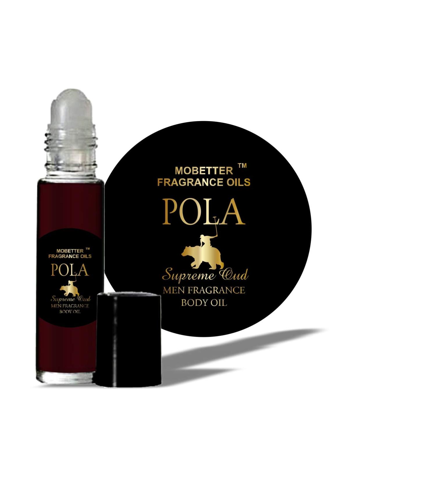 Pola Supreme Oud Cologne for Men (10ml Roll On) Mobetter Fragrance Oils