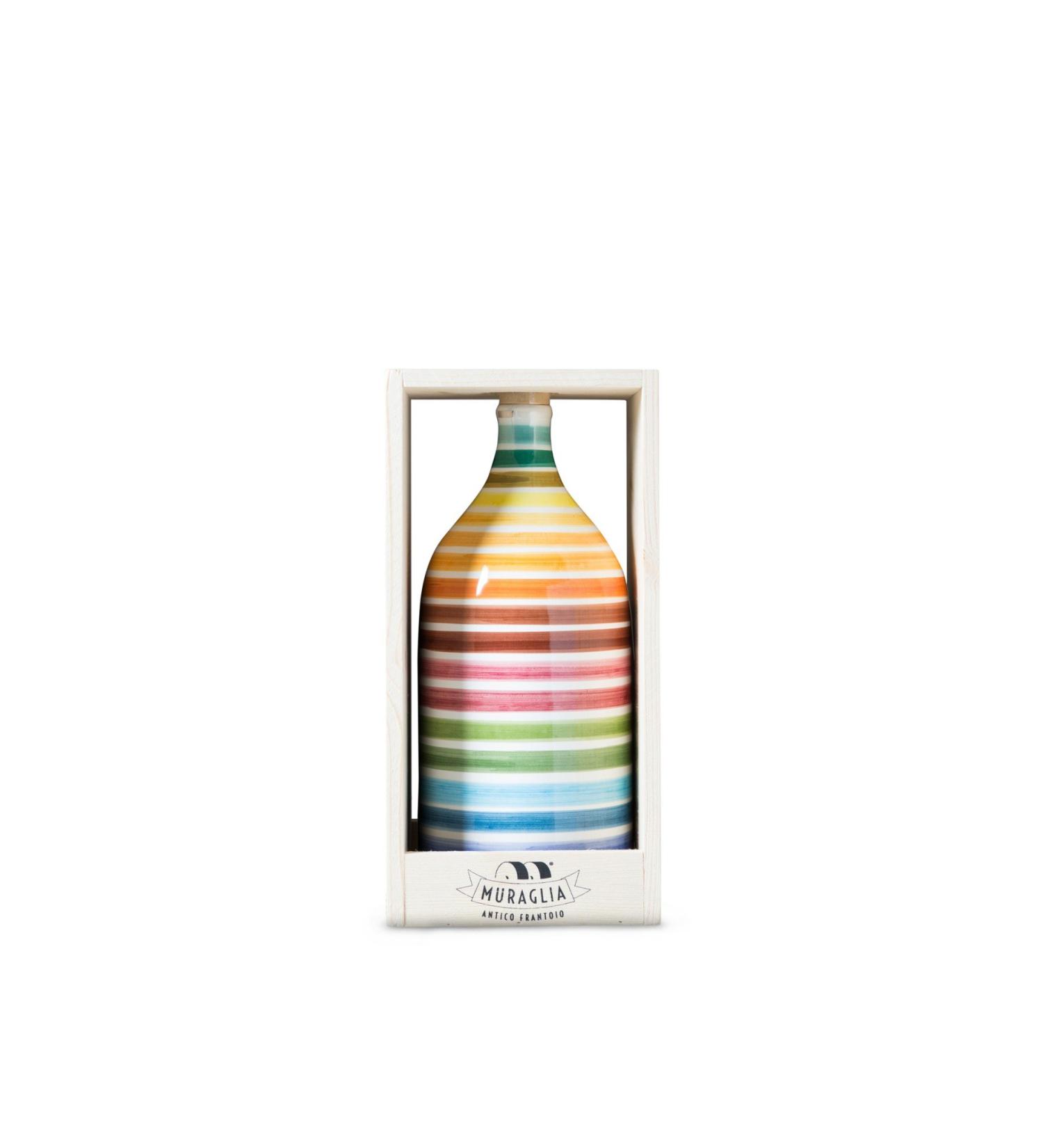 MURAGLIA ANTICO FRANTOIO Muraglia - Extra Virgin Olive Oil Magnum Rainbow Jug (Intensely Fruity) 1500ml