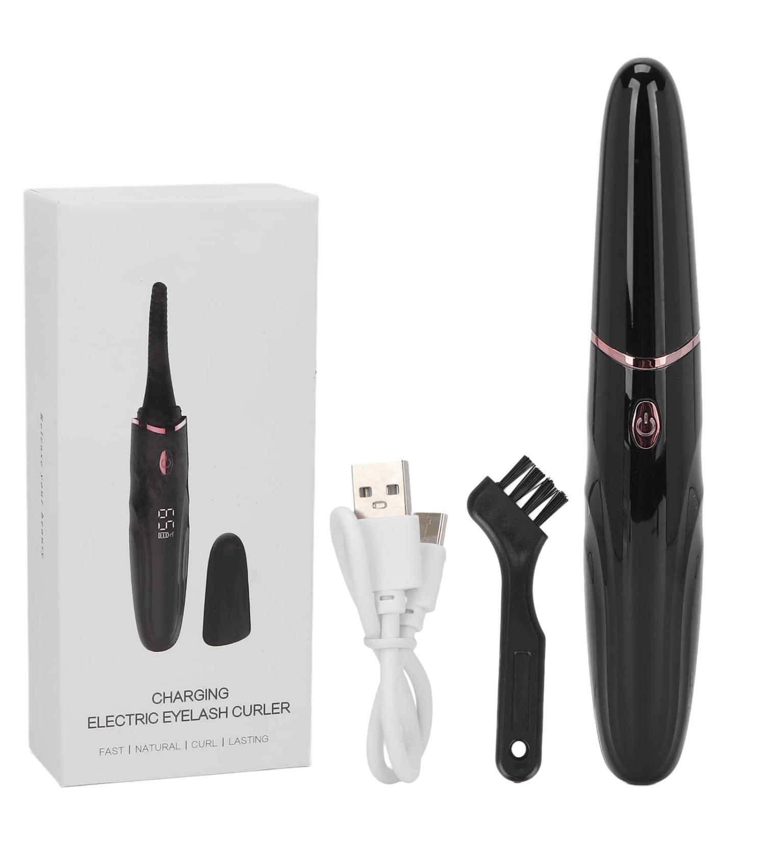 Electric Heated Eyelash Curler - Digital Temp Control & Waterproof Lash Curler for Perfect Eye Beauty - Buy Online on GoSupps.com