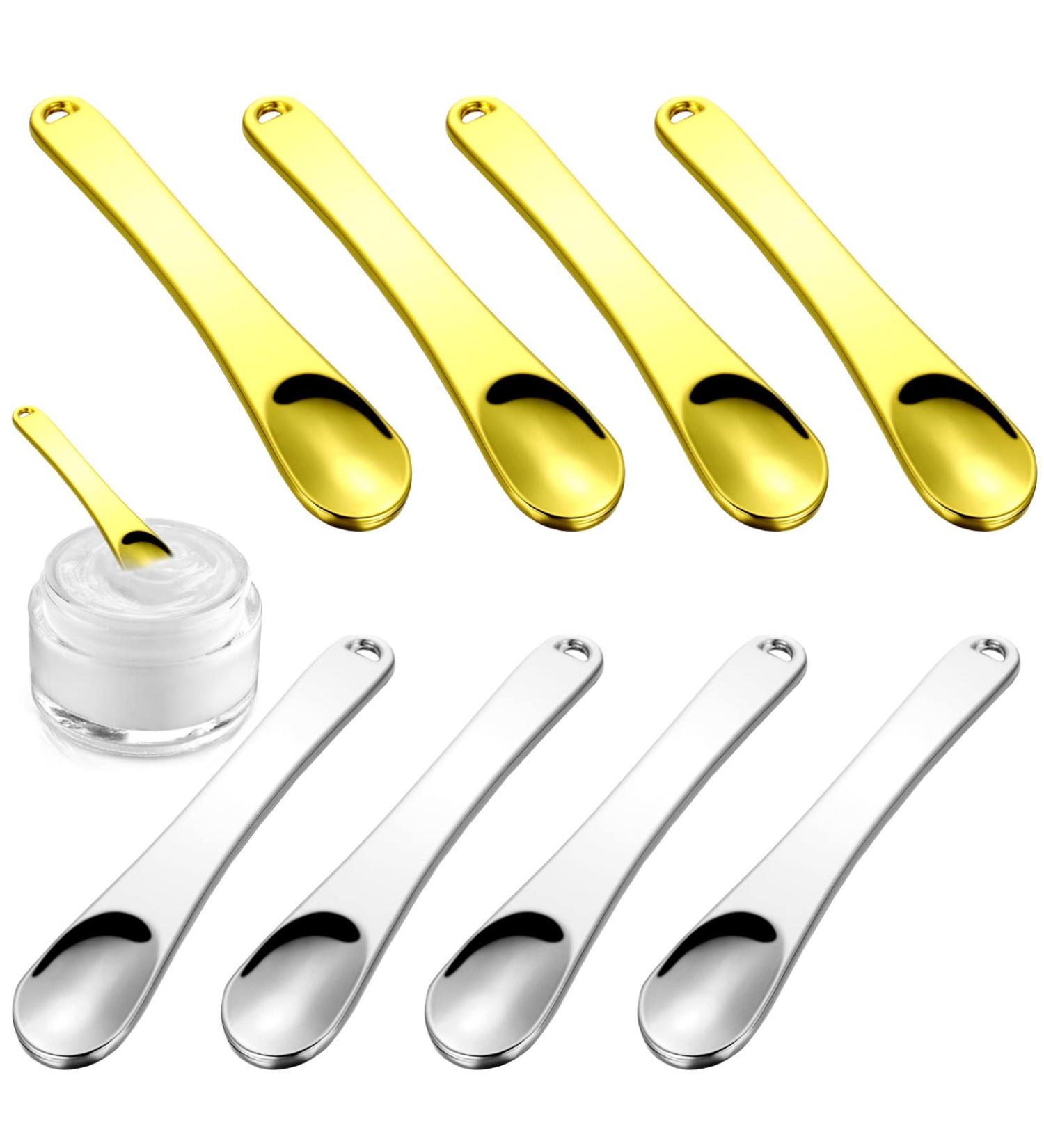 KALLORY 8Pcs Makeup Brushes Set with Skincare Spoons & Applicators - Buy Online on GoSupps.com
