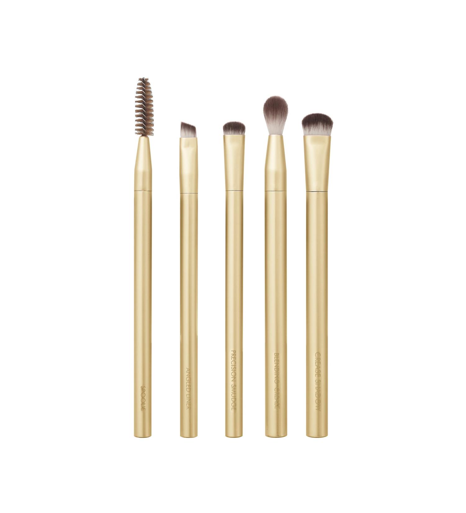 EcoTools Precious Metals Brightening Eye Set - 5 Piece Eco-Friendly Makeup Brush Kit - Buy Online on GoSupps.com