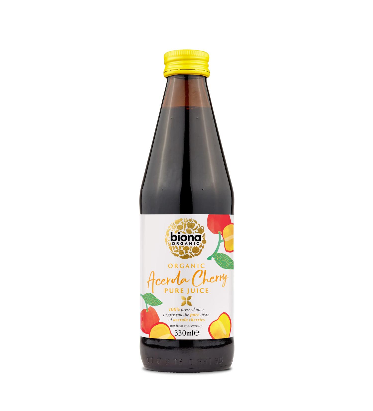 Biona Biona Acerola Cherry Juice - 0g | 2 x 330 ml