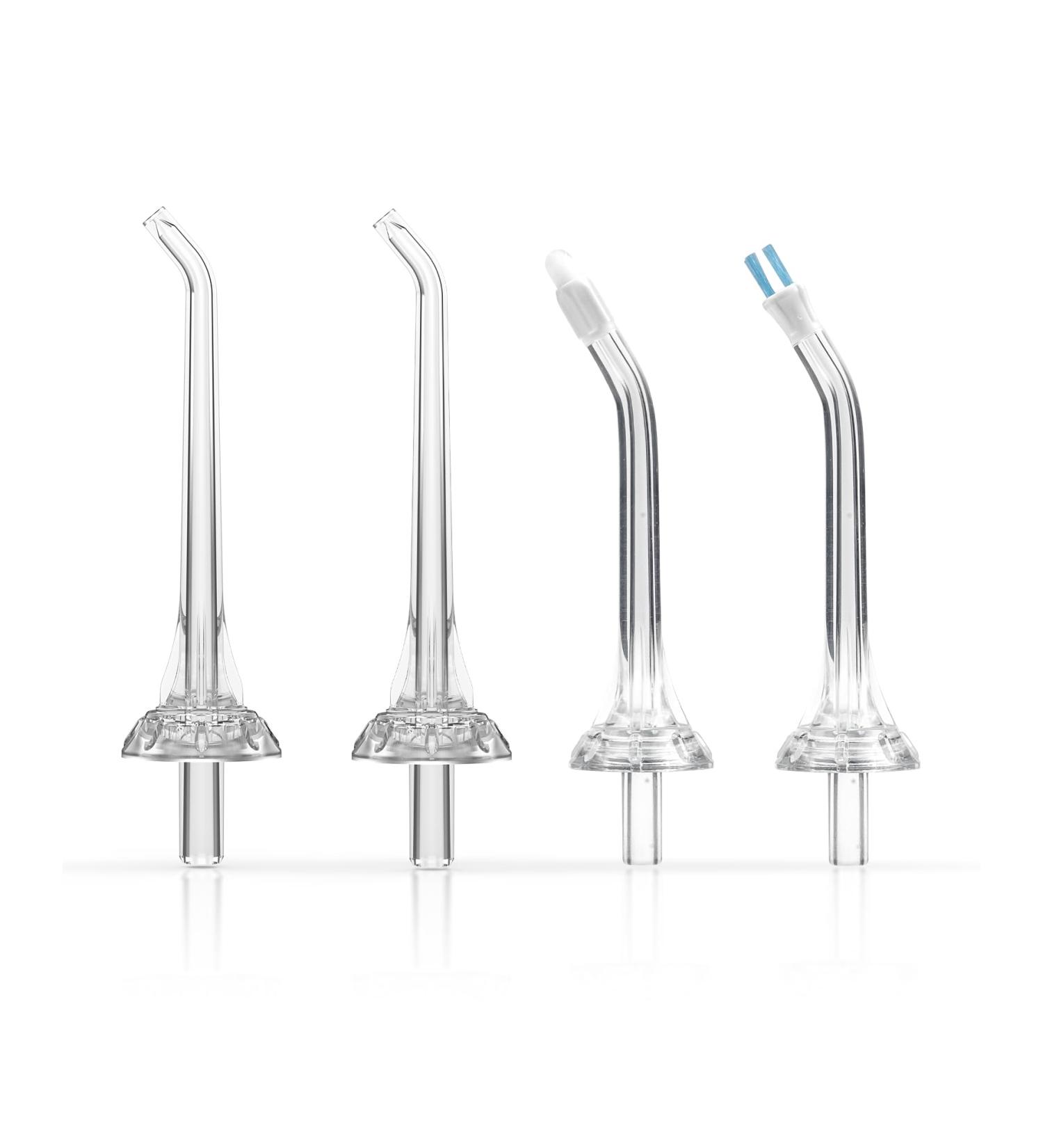 Replacement Tips for Nursal Water Flosser DC5121 | Magnetic Nozzle Oral Irrigator Jet Tips (4 Pack) - High-Quality Water Tip Replacement Heads for Efficient Dental Care - Buy Online on GoSupps.com