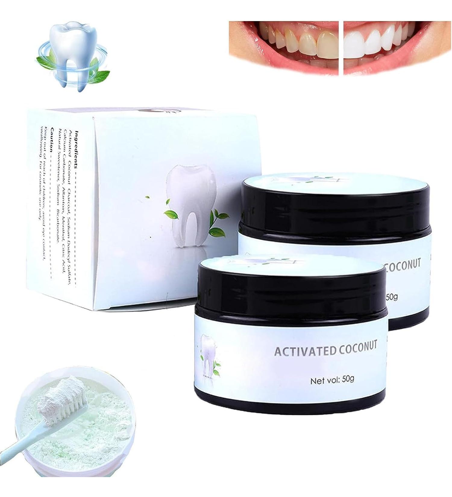 Amore Paris Teeth Whitening Powder Hsadav Amore Paris Teeth Whitening Powder Activated Coconut Charcoal Teeth Whitening Effectively Removes Coffee and Tobacco Stains - Buy Online on GoSupps.com