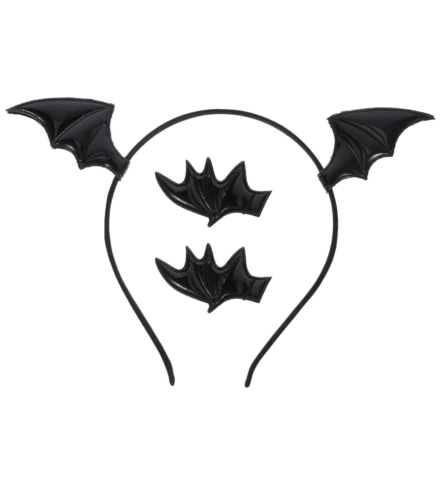 Beaupretty Cosplay Bat Headband Halloween Party Headband Bat Wing Headband Bat Hair Clips Costume Headpiece for Halloween - Buy Online on GoSupps.com