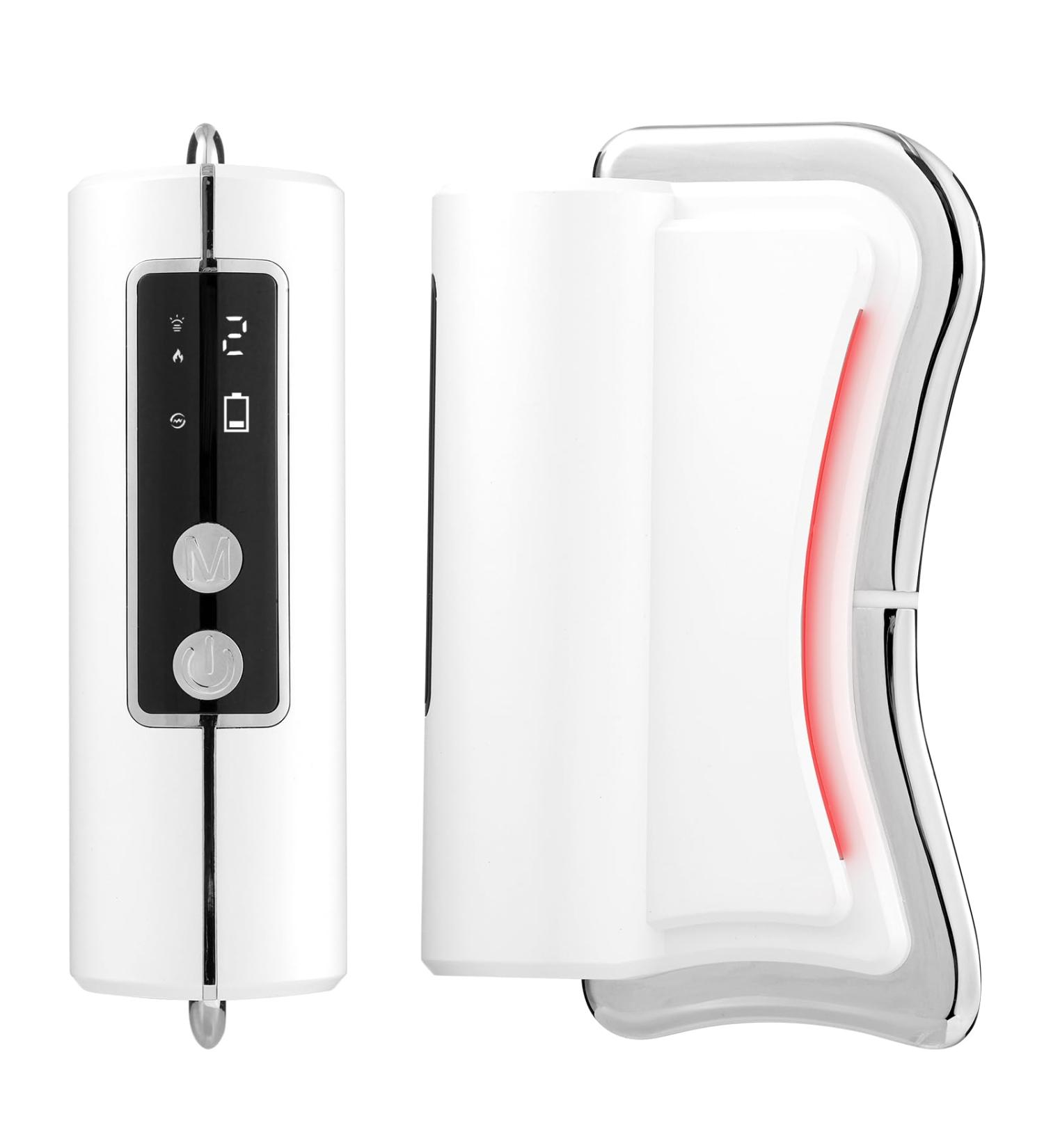 CONFUTURY Muscle Scraper Tool Fit Face and Neck Electric Guasha Tool for Face Relaxation & Skincare with Light-Care Suitable Gifts for Woman Girlfriend and Wife - Buy Online on GoSupps.com