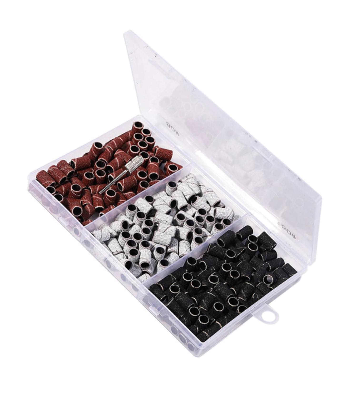 Housoutil 1 Box Boxed Manicure Circle Hair Scrunchie Chiffon Pedicure Tools Manicure Tools Grinding Polisher Drum Sander Electric Tool Power Tool White Gel Resin Abrasive Cloth Drill Nail - Buy Online on GoSupps.com