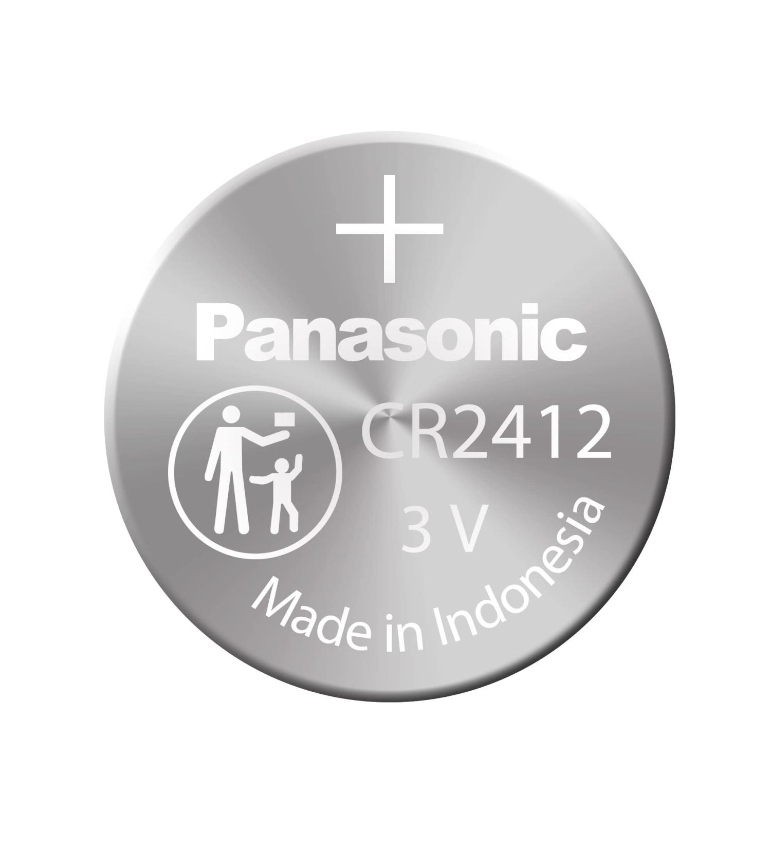 Buy Panasonic CR2412 Button Batteries Card Key - International Shipping Available - Buy Online on GoSupps.com