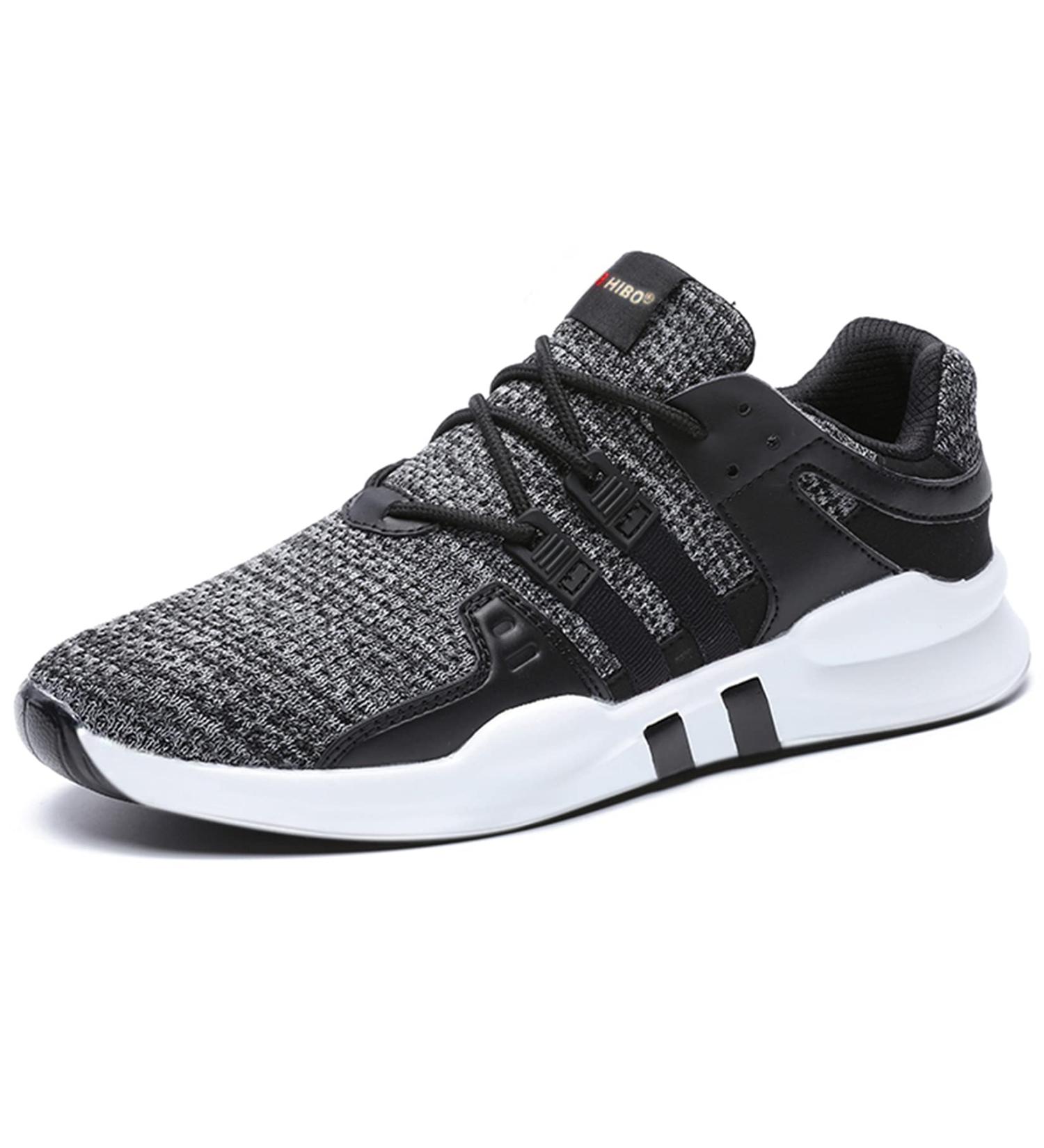 JACKSHIBO Unisex Lightweight Running Sneakers | Men & Women Sports Shoes | Size 36-46 EU - Gray - Buy Online on GoSupps.com