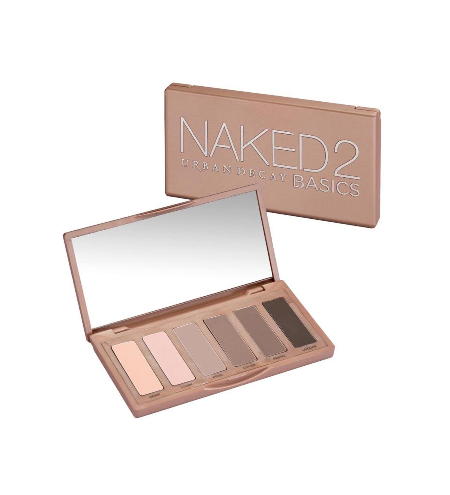 Urban Decay Naked Basics 2 Eyeshadow Palette - 6 Matte Nudes for Natural Looks - Travel-Friendly Compact Size - 7.8g - Buy Online on GoSupps.com