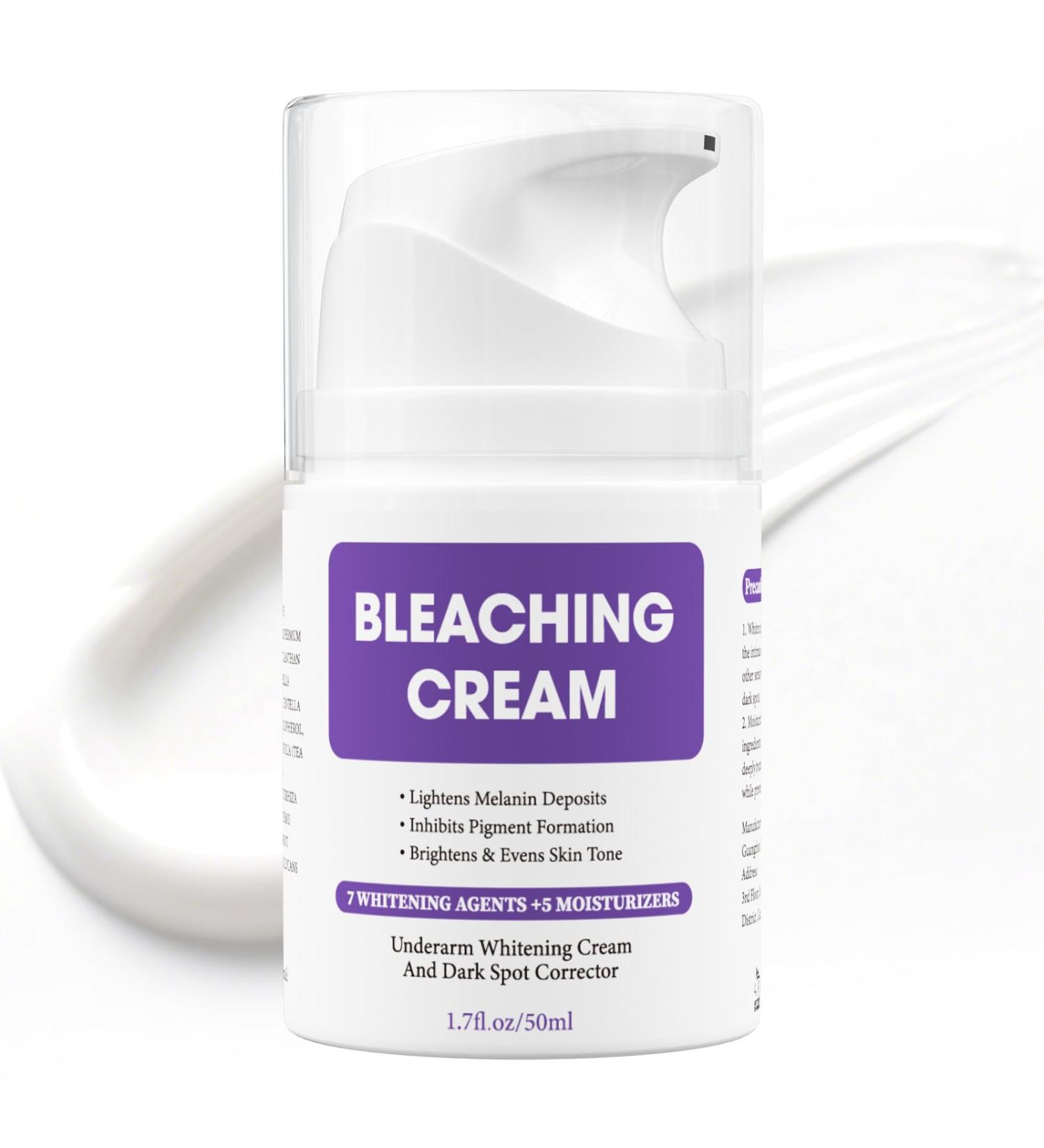 Dark Spot Remover for Body Skin Bleaching Cream with Vitamin C for Intimate Areas Skin Lightening Cream Dark Spot Corrector for Underarms Knees Face Elbows Inner Thighs & Bikini Line 1.7fl oz - Buy Online on GoSupps.com